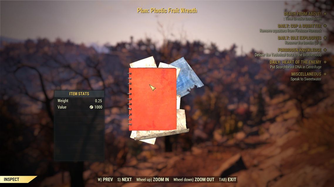 [ PC ] Plan: Plastic Fruit Wreath (instant delivery)