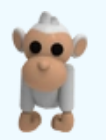 Albino Monkey (Fast Delivery)- Adopt Me