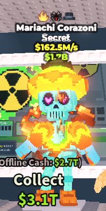 ✨162.5M/s ✨ Mariachi Corazoni - 3 Traits Secret | Steal A Brainrot ⚡ FAST DELIVERY ⚡