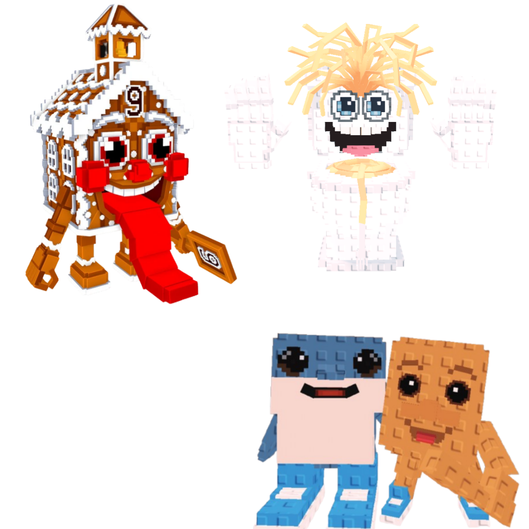[BUNDLE] - 🦥 1x La Ginger Sekolah 🦥 1x Los Bros 🦥 1x Spaghetti Tualetti