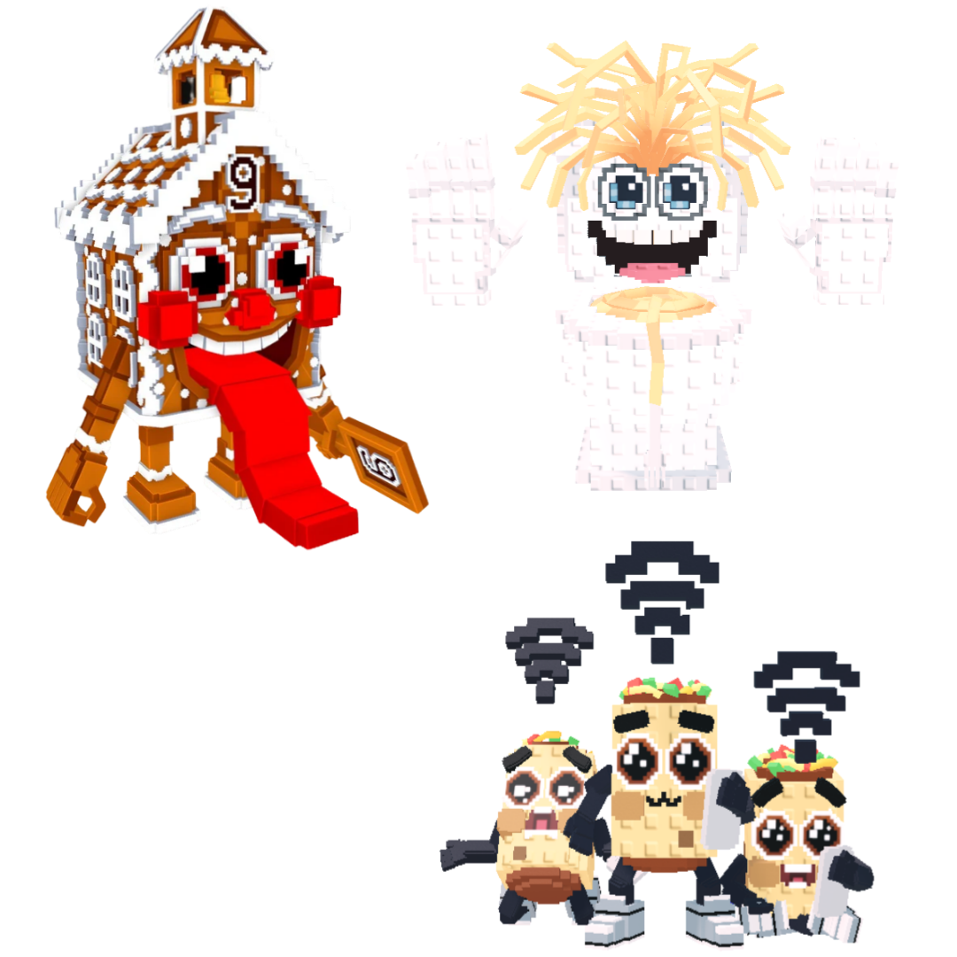 [BUNDLE] - 🦦 1x La Ginger Sekolah 🦦 1x Los Nooo My Hotspotsitos 🦦 1x Spaghetti Tualetti