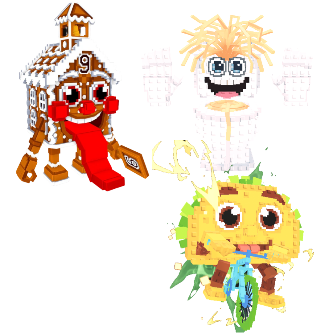 [BUNDLE] - 🦨 1x La Ginger Sekolah 🦨 1x Tacorita Bicicleta 🦨 1x Spaghetti Tualetti