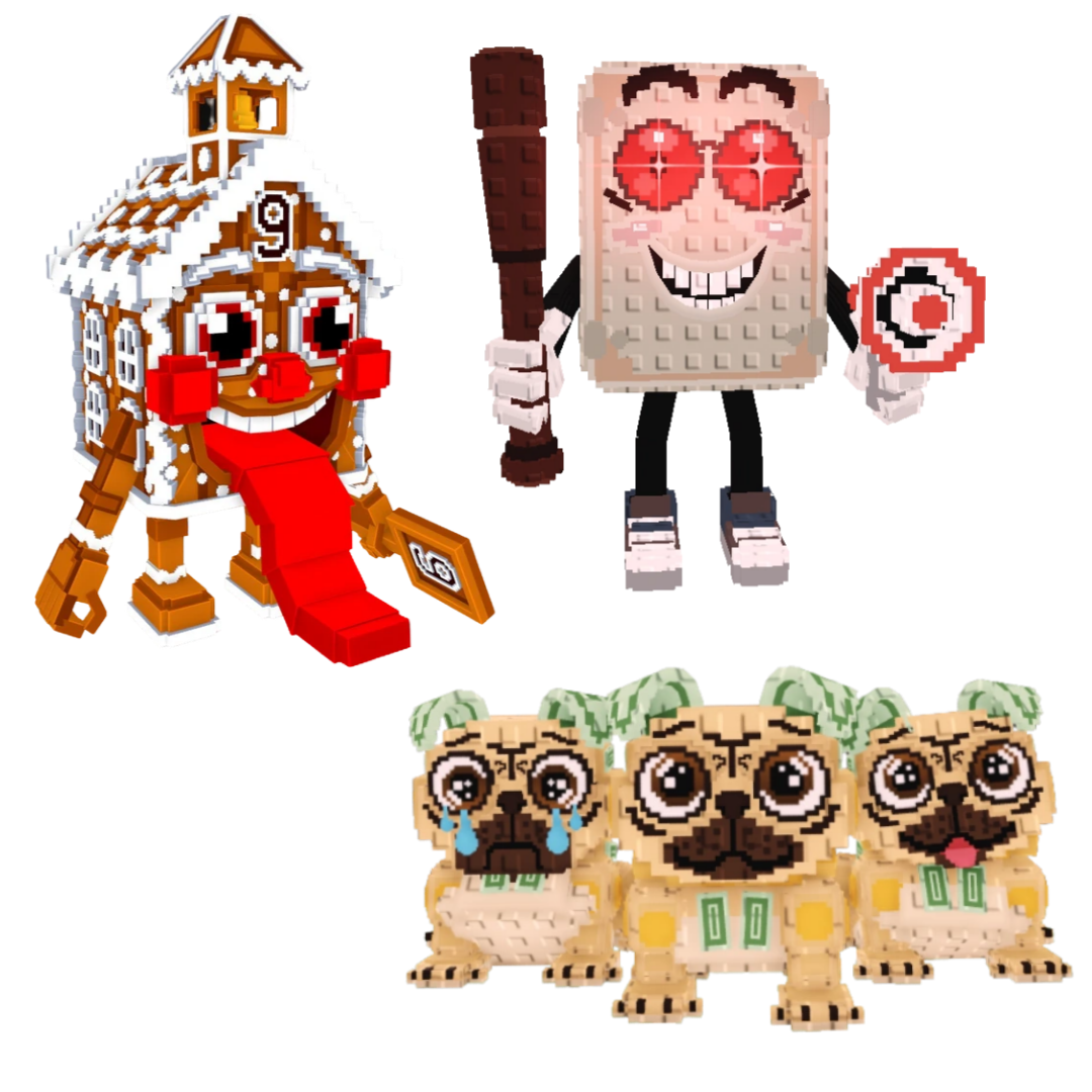 [BUNDLE] - 🌀 1x La Ginger Sekolah 🌀 1x Tang Tang Keletang 🌀 1x Los Puggies