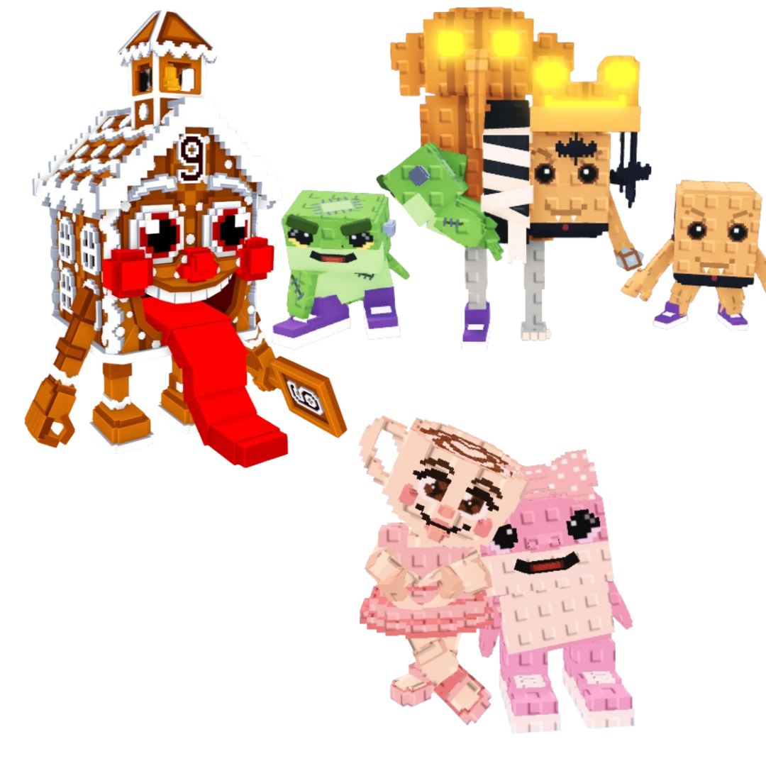 [BUNDLE] - 🍊 1x La Ginger Sekolah 🍊 1x Las Sis 🍊 1x Los Spooky Combinasionas