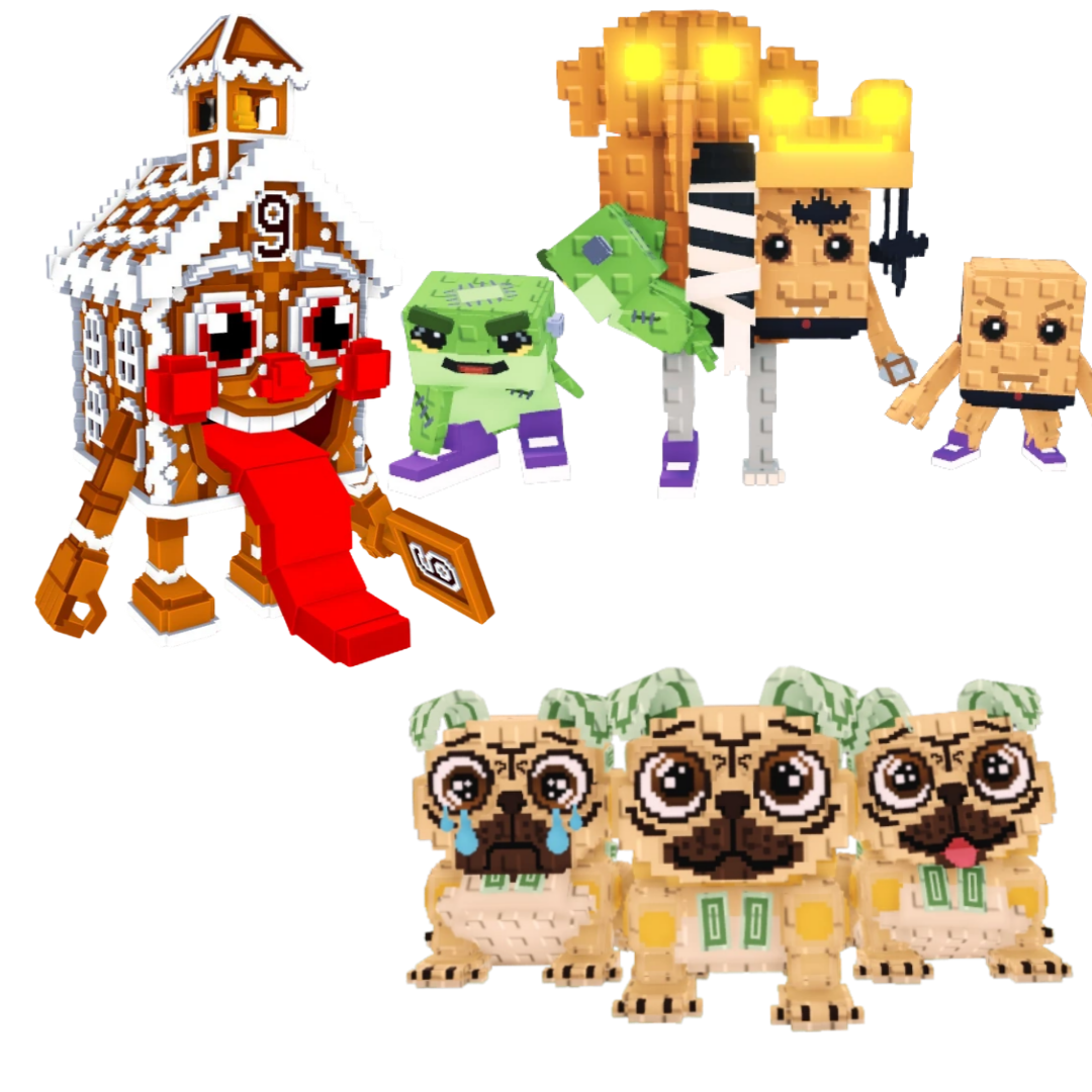 [BUNDLE] - 🍋 1x La Ginger Sekolah 🍋 1x Los Puggies 🍋 1x Los Spooky Combinasionas