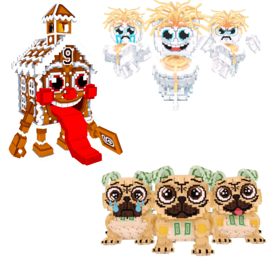 [BUNDLE] - 🍎 1x La Ginger Sekolah 🍎 1x Los Spaghettis 🍎 1x Los Puggies