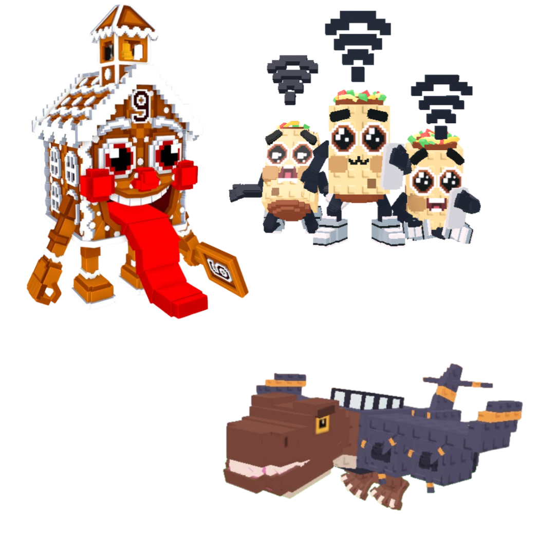 [BUNDLE] - 🕊️ 1x La Ginger Sekolah 🕊️ 1x Nuclearo Dinossauro 🕊️ 1x Los Nooo My Hotspotsitos