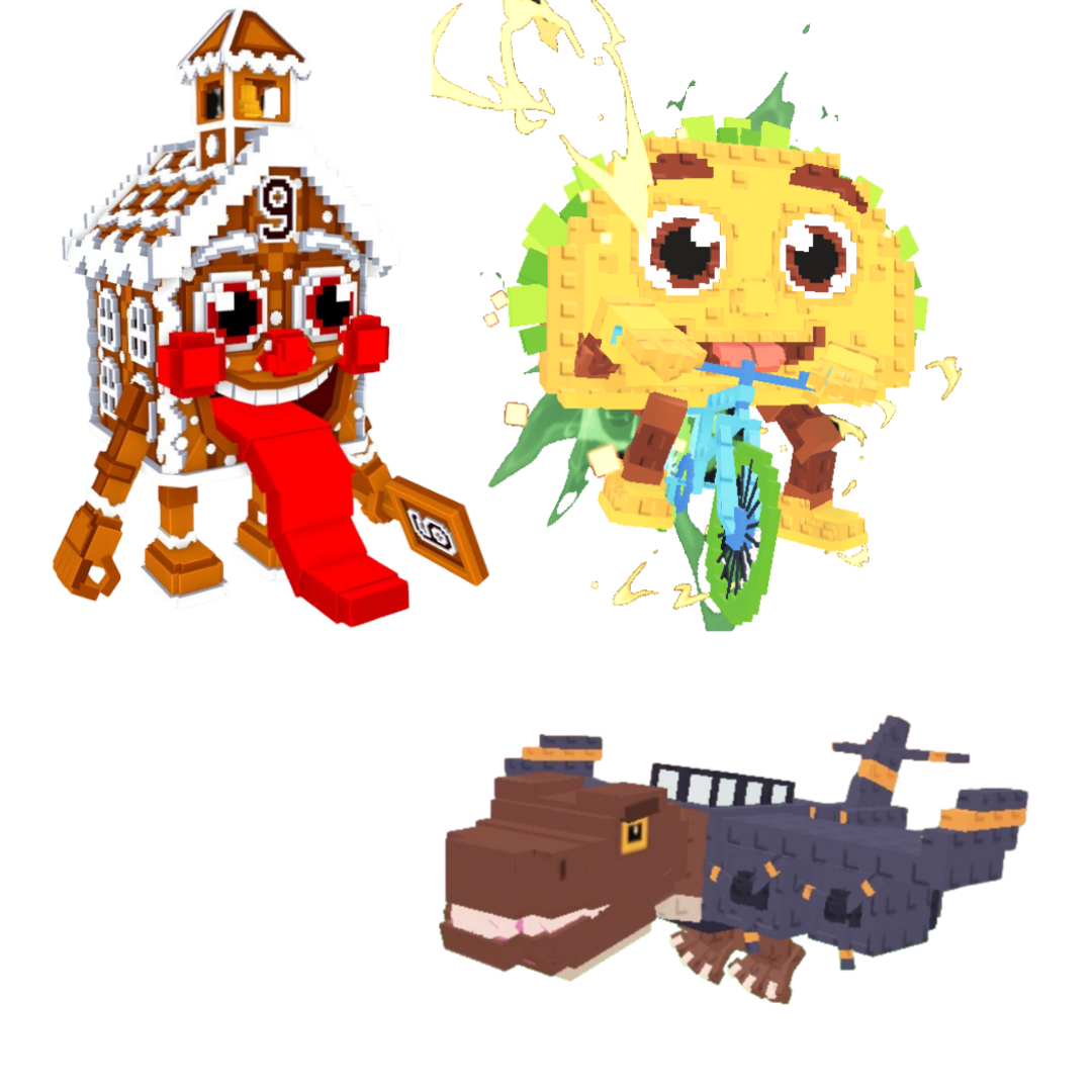 [BUNDLE] - 🦉 1x La Ginger Sekolah 🦉 1x Tacorita Bicicleta 🦉 1x Nuclearo Dinossauro