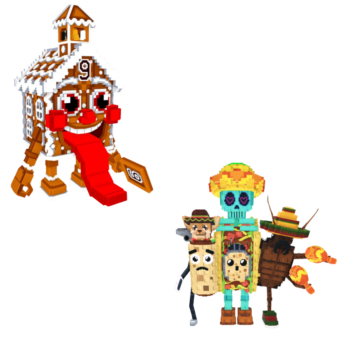 [BUNDLE] - 🥕 1x La Ginger Sekolah 🥕 1x La Taco Combinasion