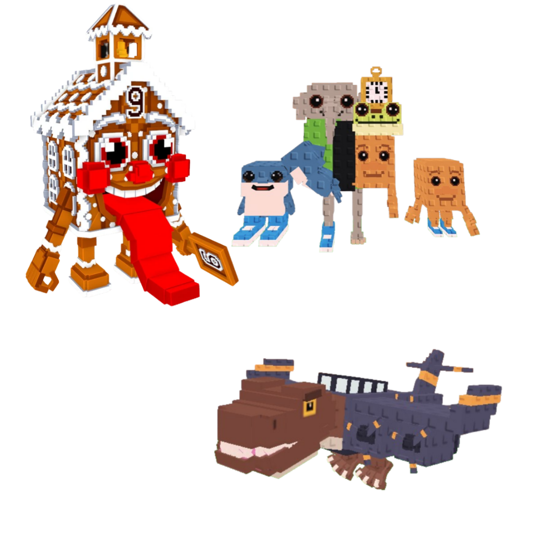 [BUNDLE] - 🐍 1x La Ginger Sekolah 🐍 1x Los Combinasionas 🐍 1x Nuclearo Dinossauro