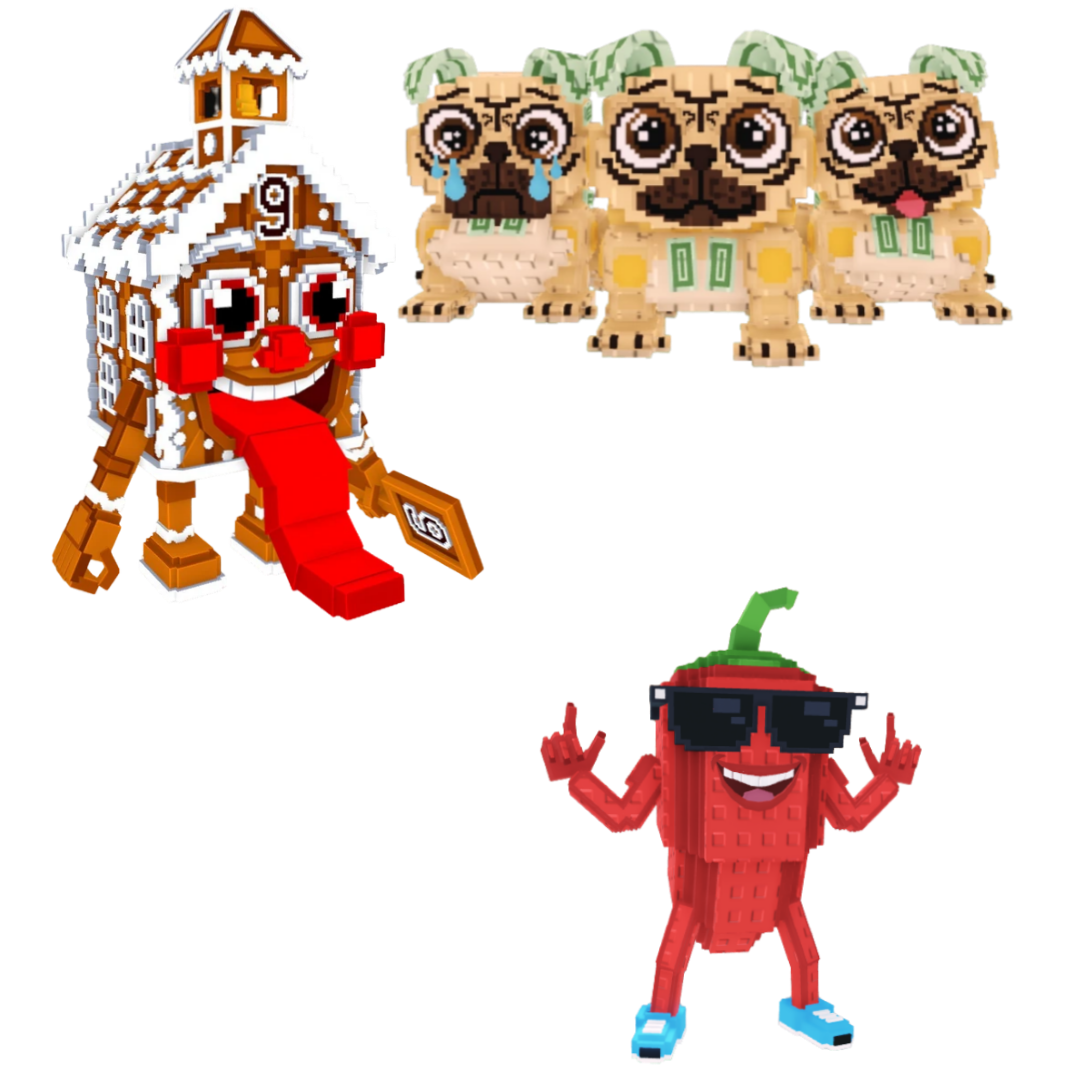 [BUNDLE] - 🐲 1x La Ginger Sekolah 🐲 1x Chillin Chil 🐲 1x Los Puggies