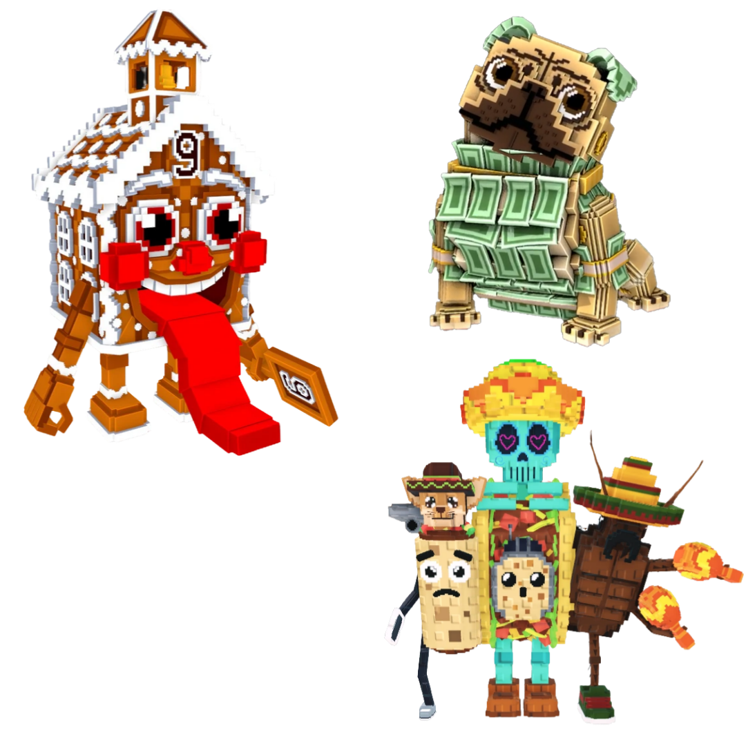 [BUNDLE] - 🧅 1x La Ginger Sekolah 🧅 1x La Taco Combinasion 🧅 1x Money Money Puggy
