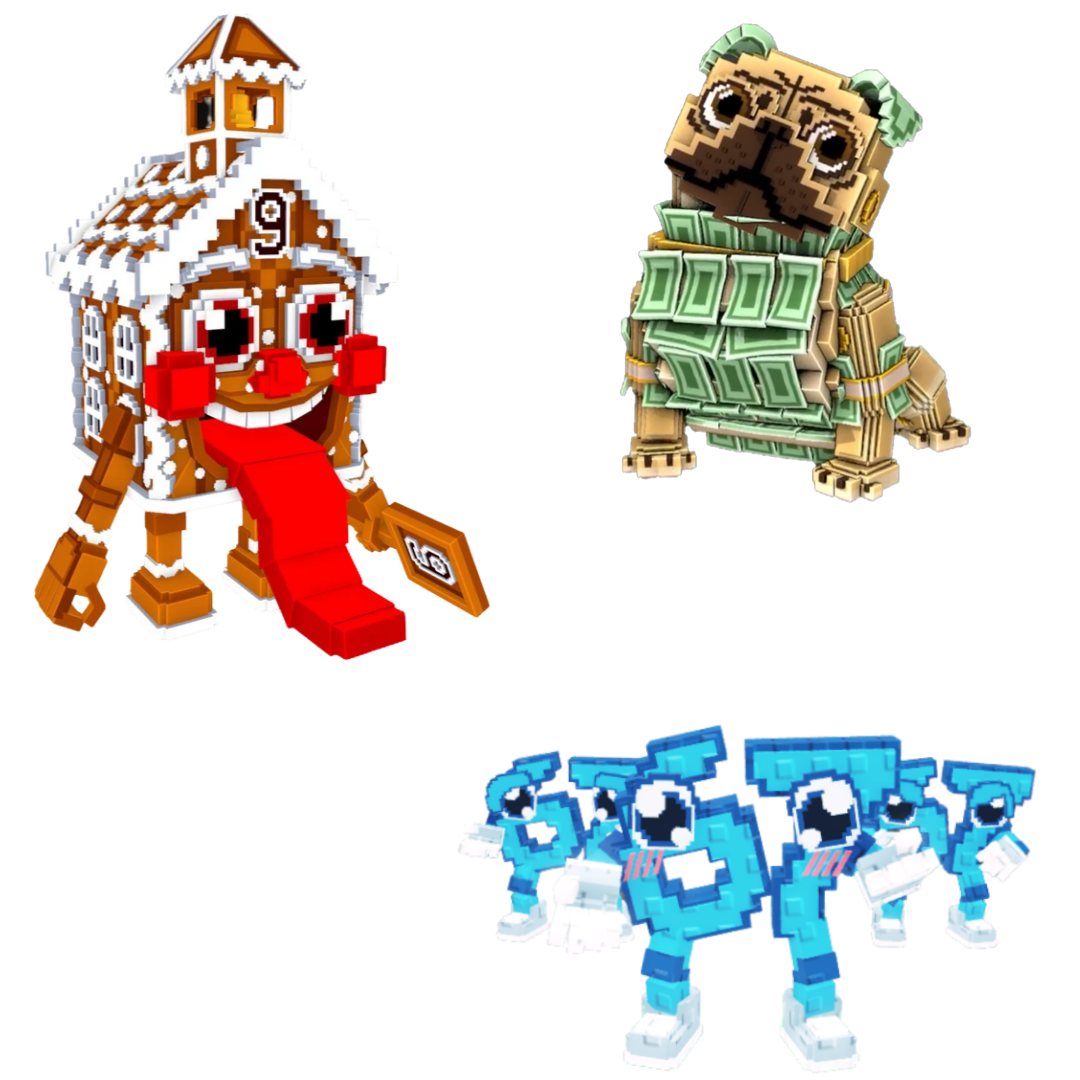 [BUNDLE] - 🥔 1x La Ginger Sekolah 🥔 1x Money Money Puggy 🥔 1x Los 67 (Six Seven)