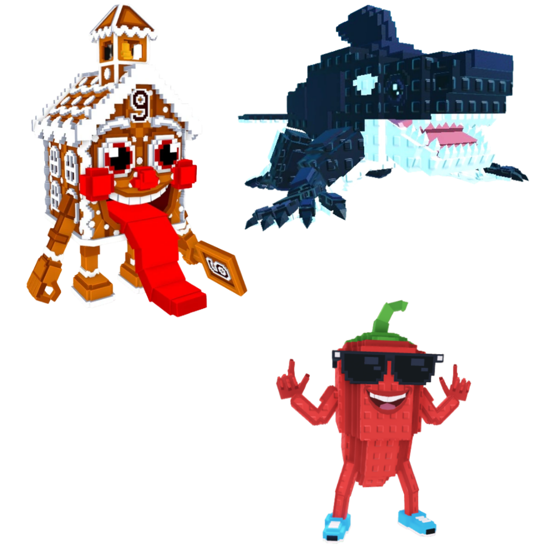 [BUNDLE] - 🐳 1x La Ginger Sekolah 🐳 1x Chillin Chil 🐳 1x Orcaledon