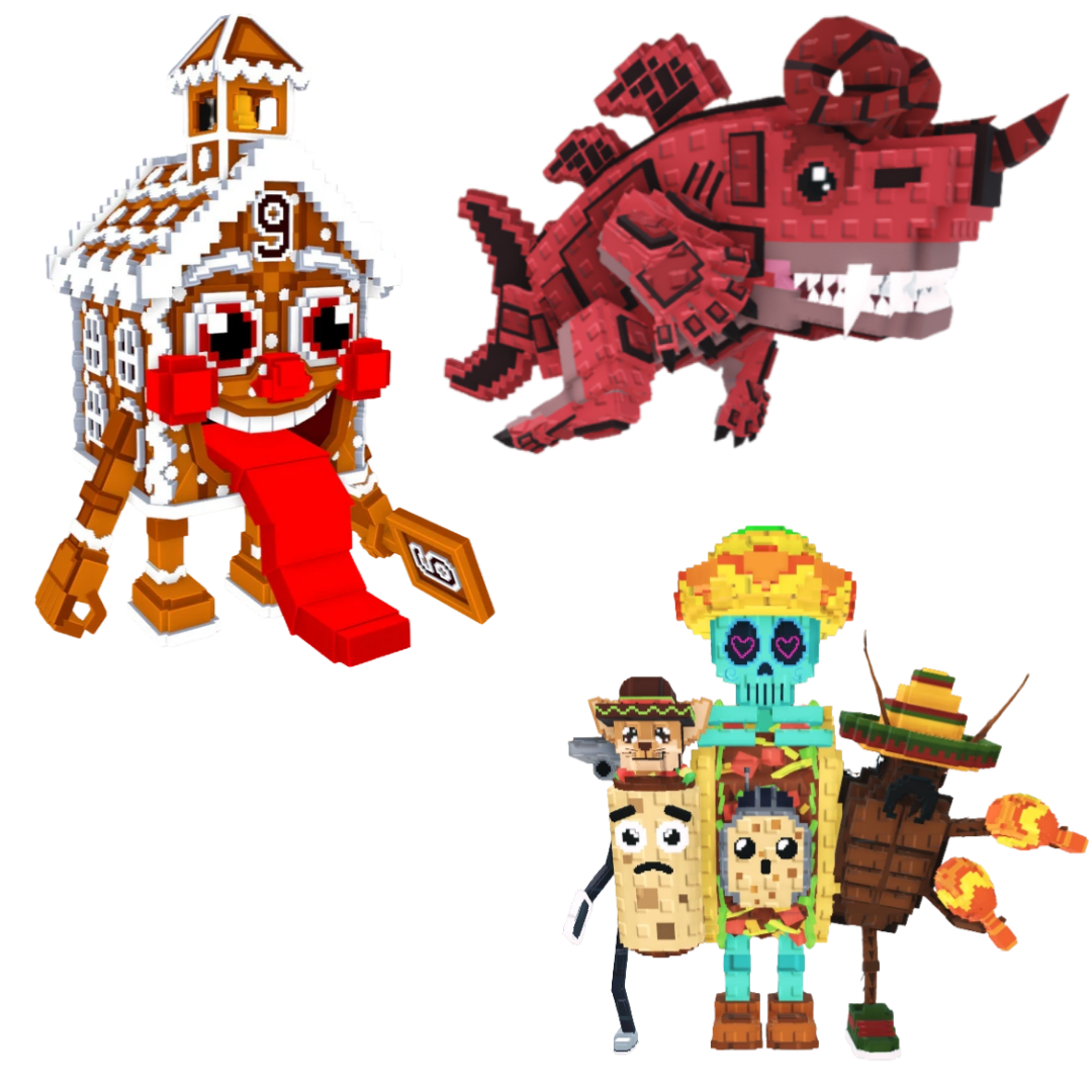 [BUNDLE] - 🥨 1x La Ginger Sekolah 🥨 1x La Taco Combinasion 🥨 1x Eviledon