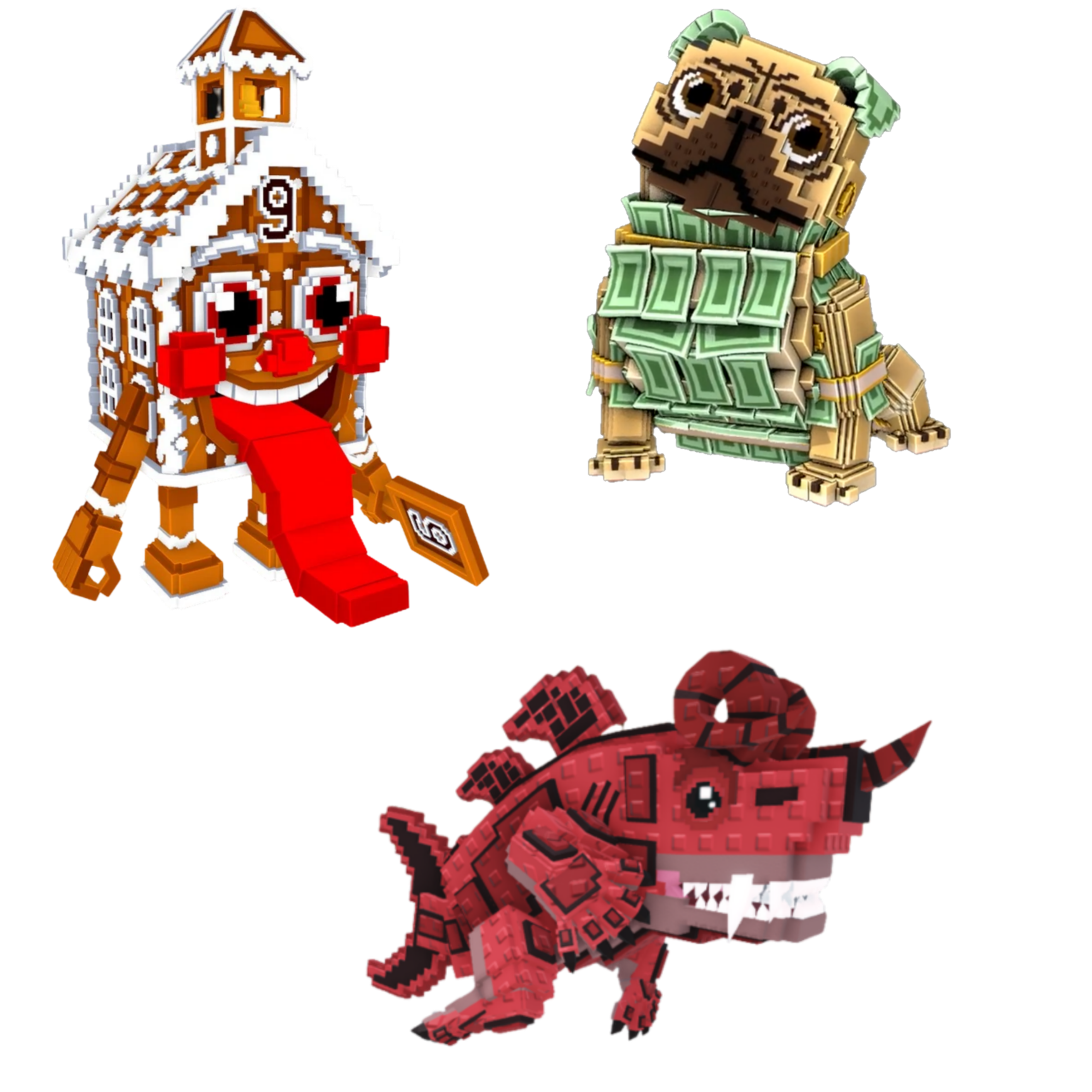 [BUNDLE] - 🐠 1x La Ginger Sekolah 🐠 1x Eviledon 🐠 1x Money Money Puggy