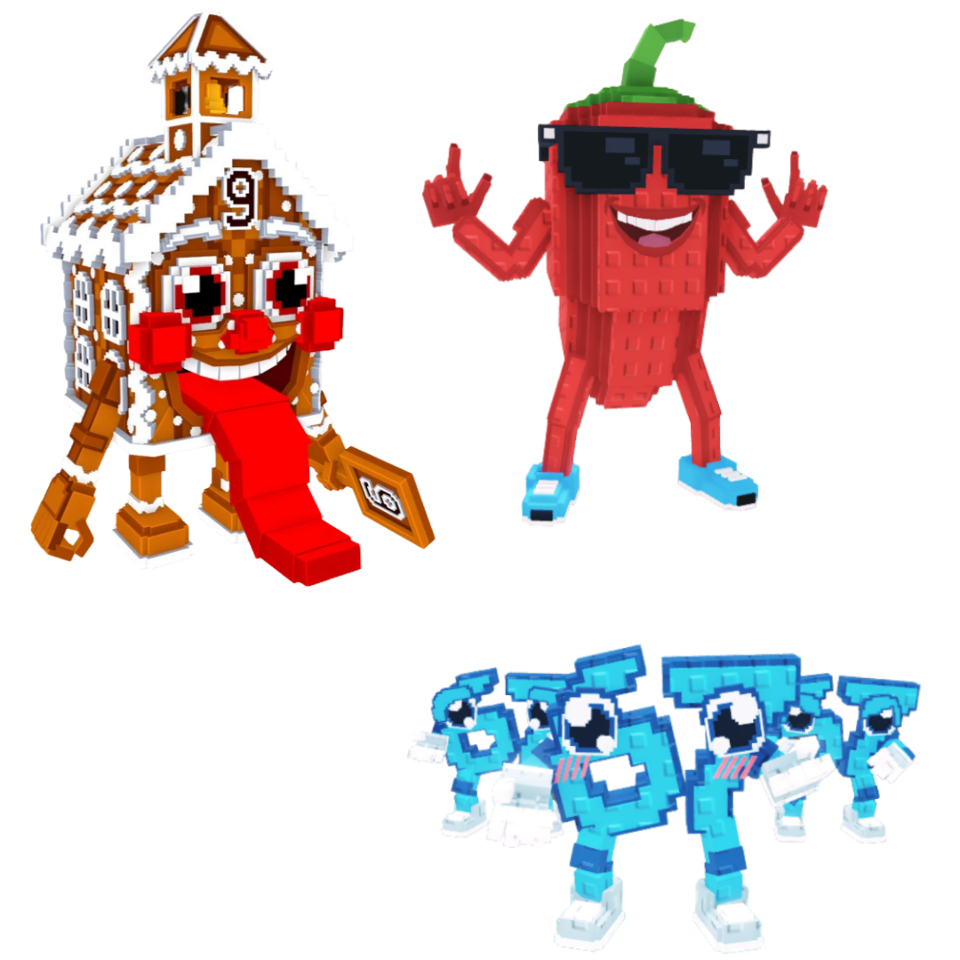 [BUNDLE] - 🥩 1x La Ginger Sekolah 🥩 1x Chillin Chili 🥩 1x Los 67 (Six Seven)