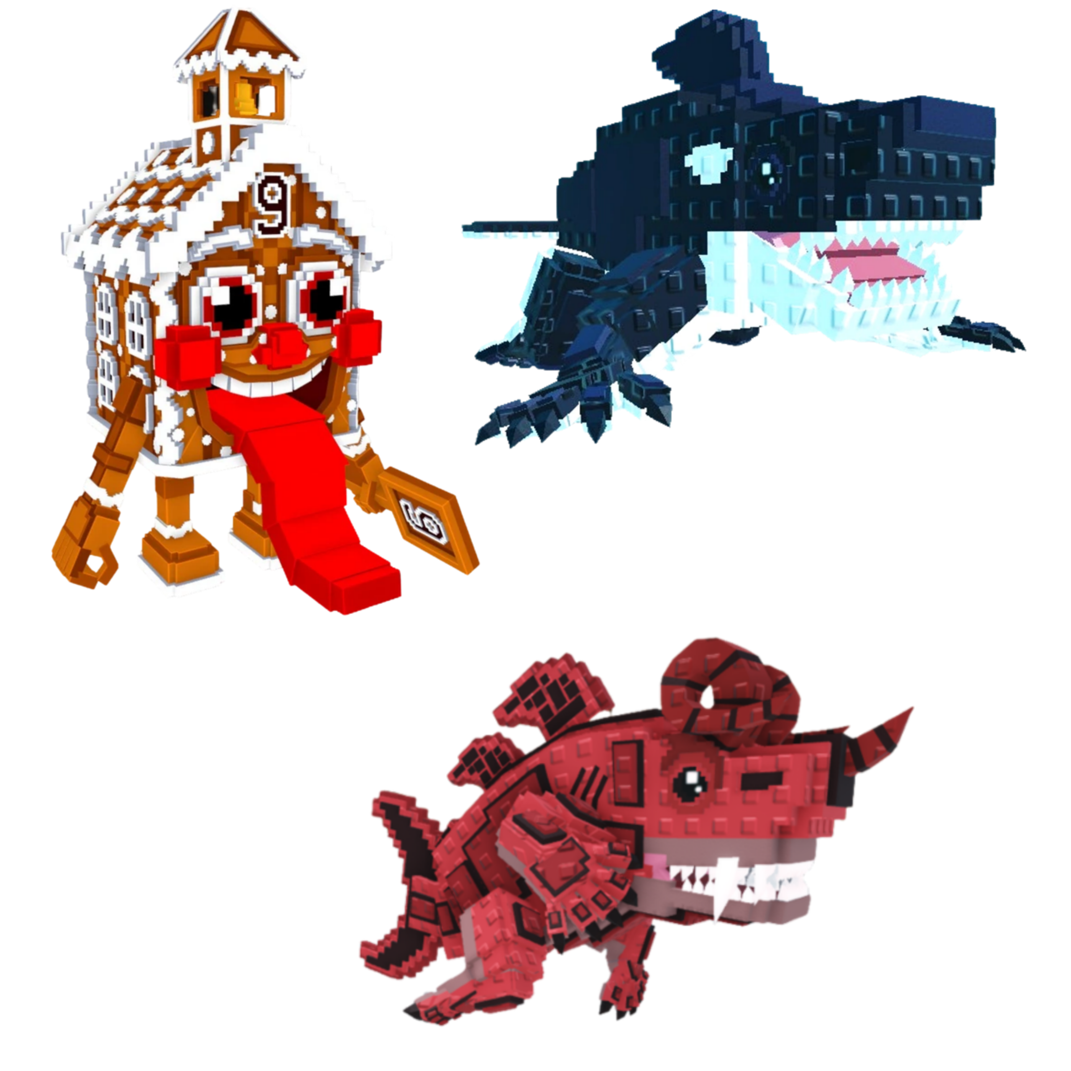 [BUNDLE] - 🐙 1x La Ginger Sekolah 🐙 1x Eviledon 🐙 1x Orcaledon