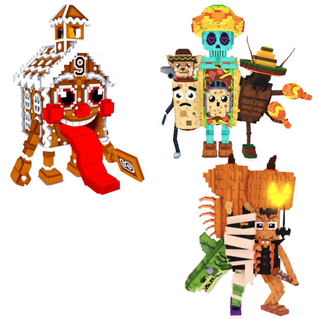 [BUNDLE] - 🌮 1x La Ginger Sekolah 🌮 1x La Taco Combinasion 🌮 1x La Spooky Grande
