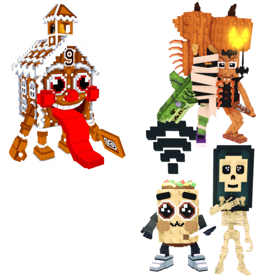 [BUNDLE] - 🍿 1x La Ginger Sekolah 🍿 1x La Spooky Grande 🍿 1x Los Mobilis