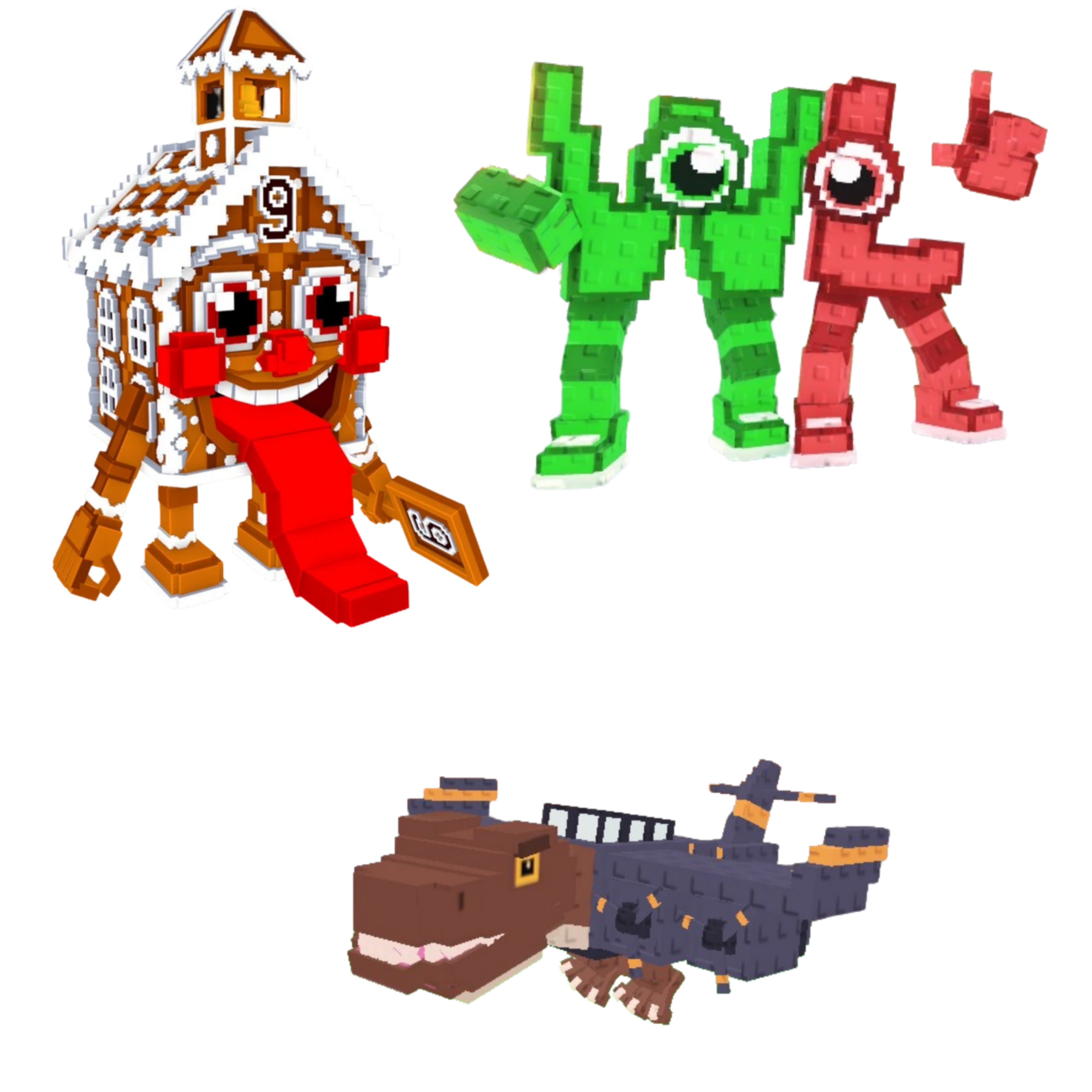 [BUNDLE] - 🐌 1x La Ginger Sekolah 🐌 1x Nuclearo Dinossauro 🐌 1x W Or L (WorL)