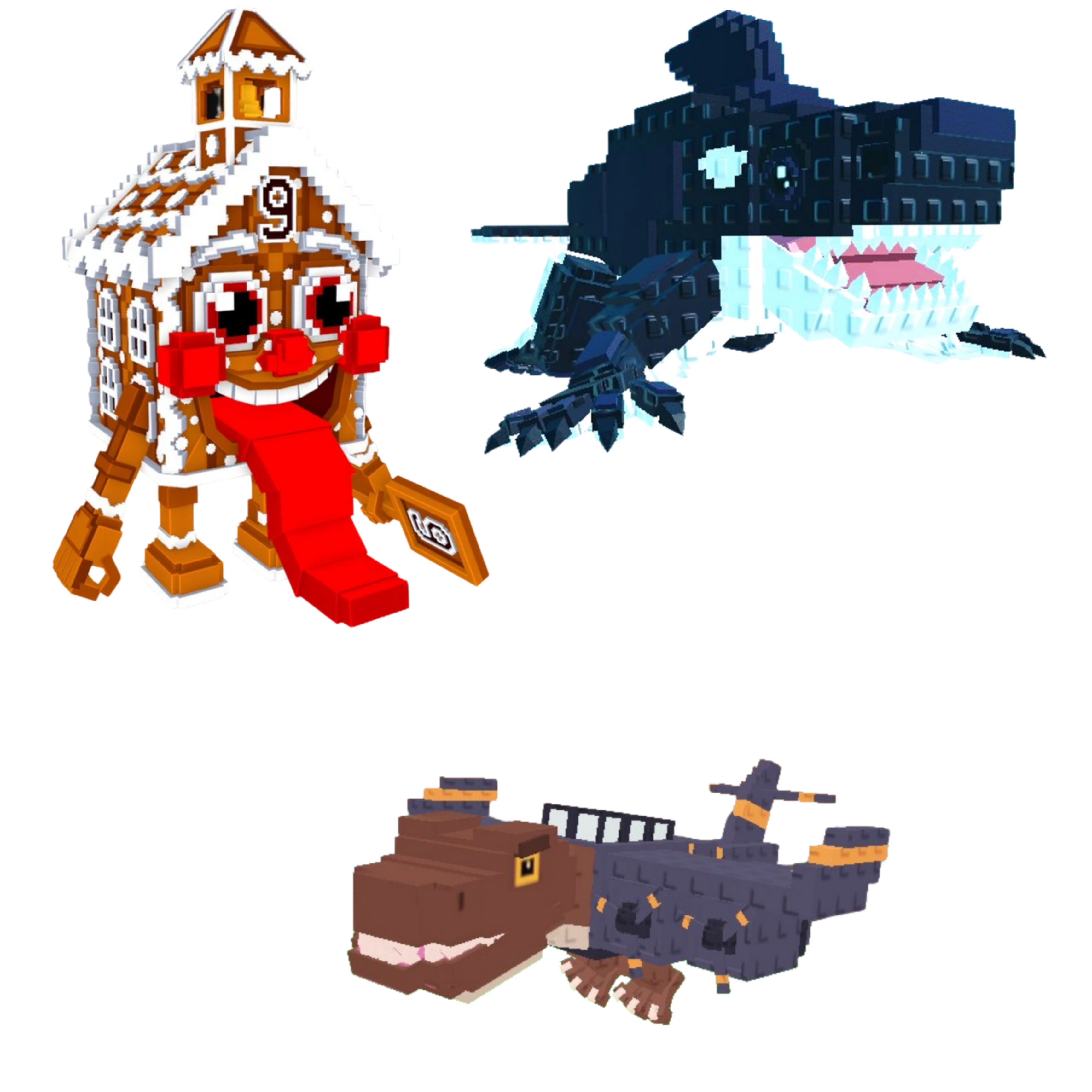 [BUNDLE] - 🐛 1x La Ginger Sekolah 🐛 1x Nuclearo Dinossauro 🐛 1x Orcaledon