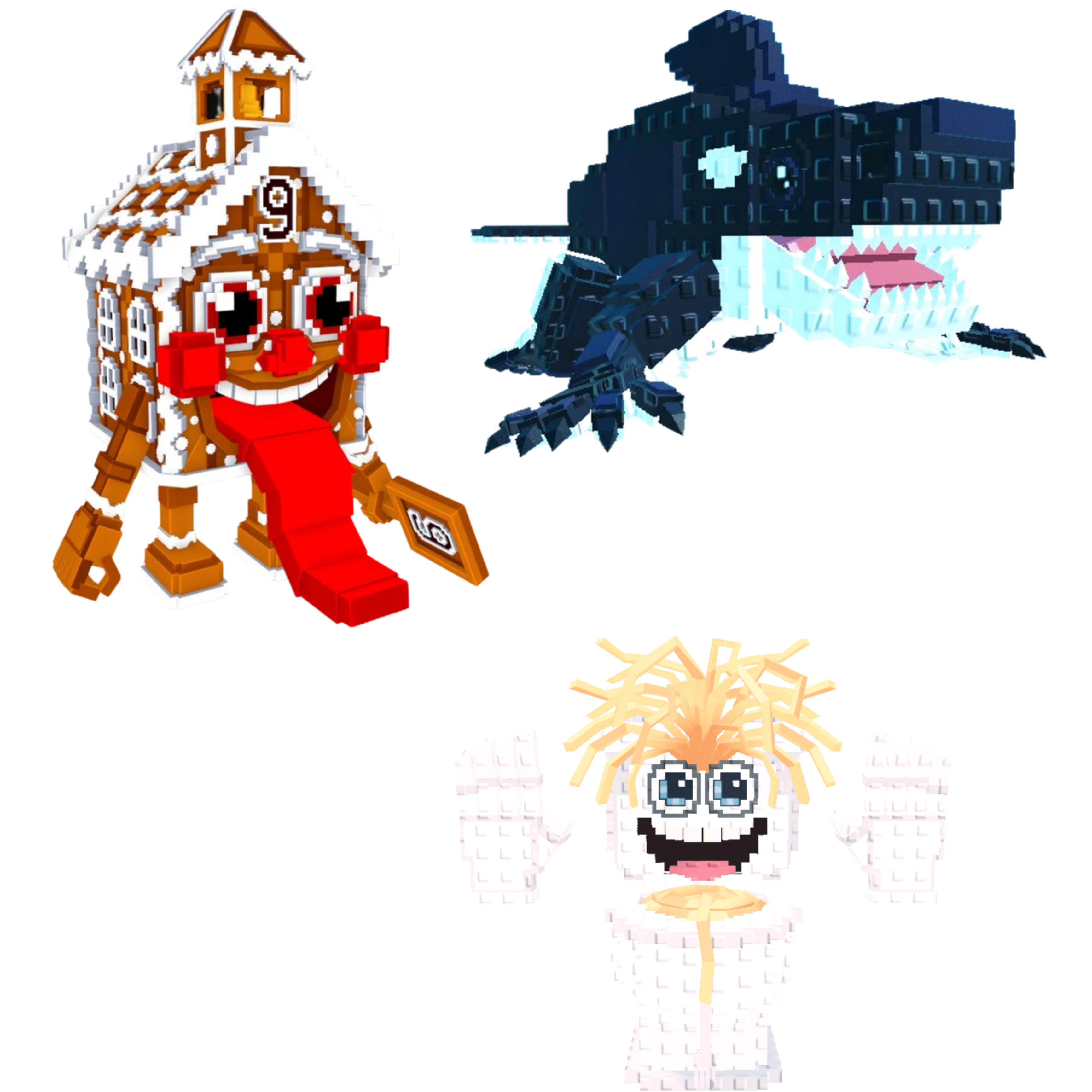 [BUNDLE] - 🧂 1x La Ginger Sekolah 🧂 1x Orcaledon 🧂 1x Spaghetti Tualetti