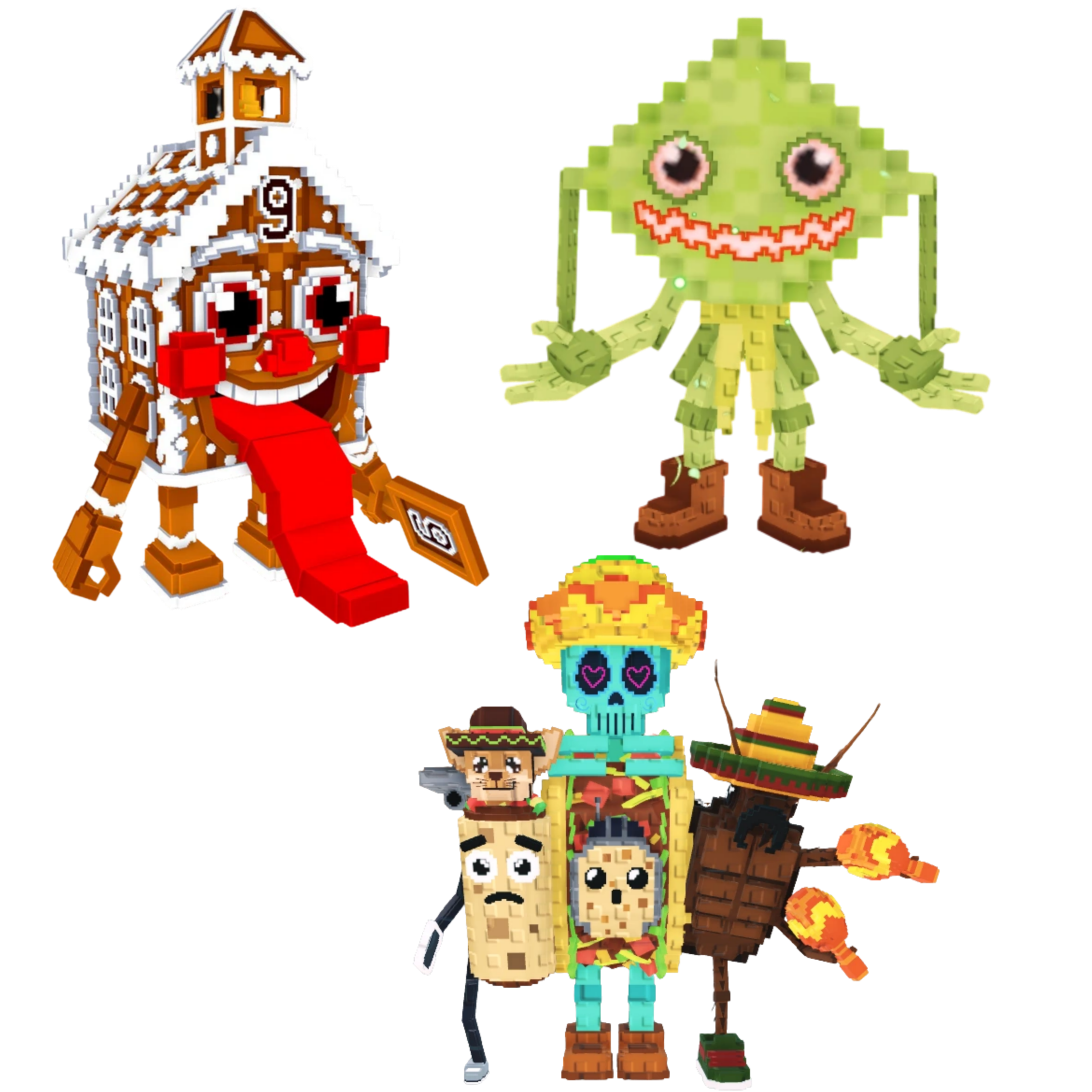 [BUNDLE] - 🌸 1x La Ginger Sekolah 🌸 1x La Taco Combinasion 🌸 1x W or L (WorL)