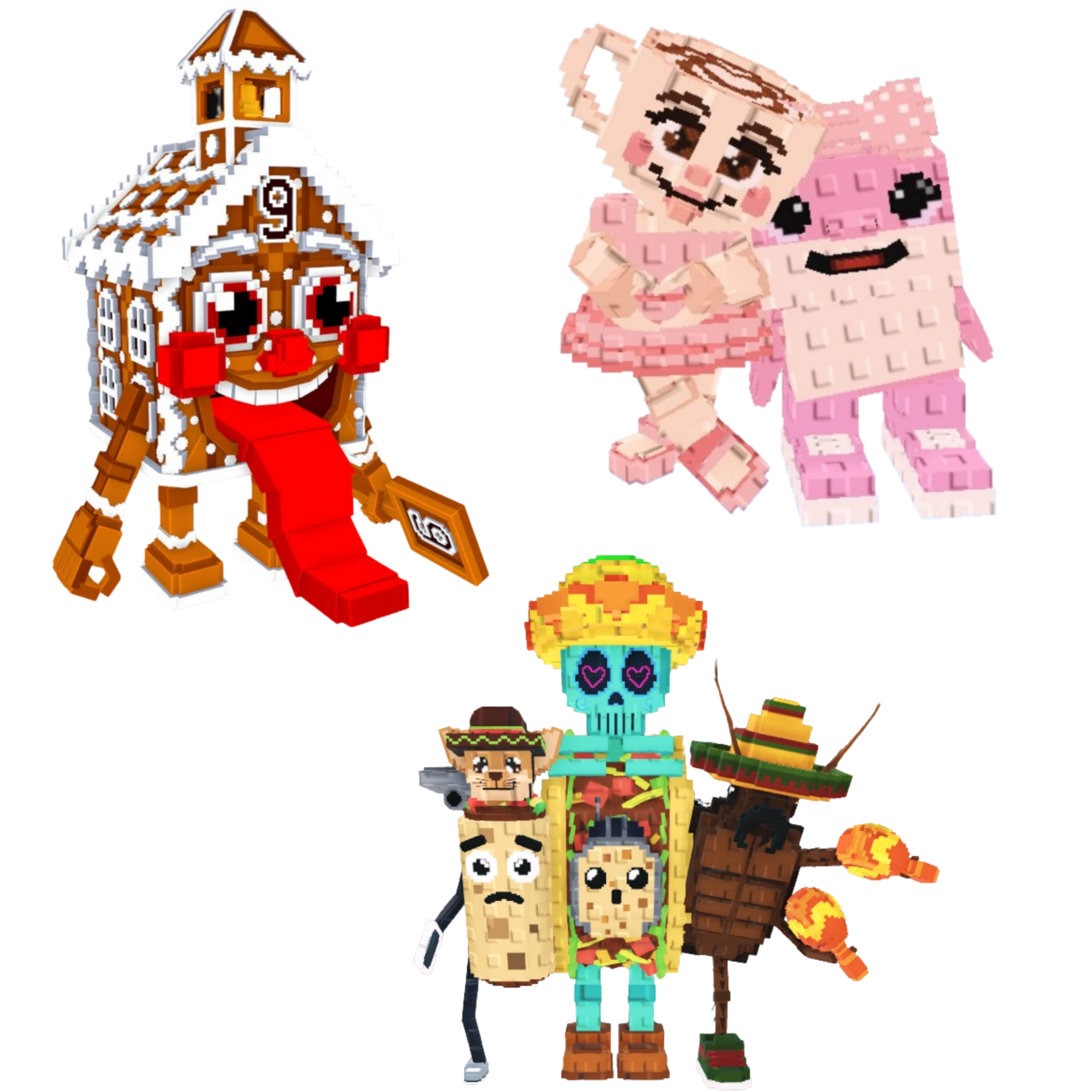 [BUNDLE] - 💮 1x La Ginger Sekolah 💮 1x La Taco Combinasion 💮 1x Las Sis