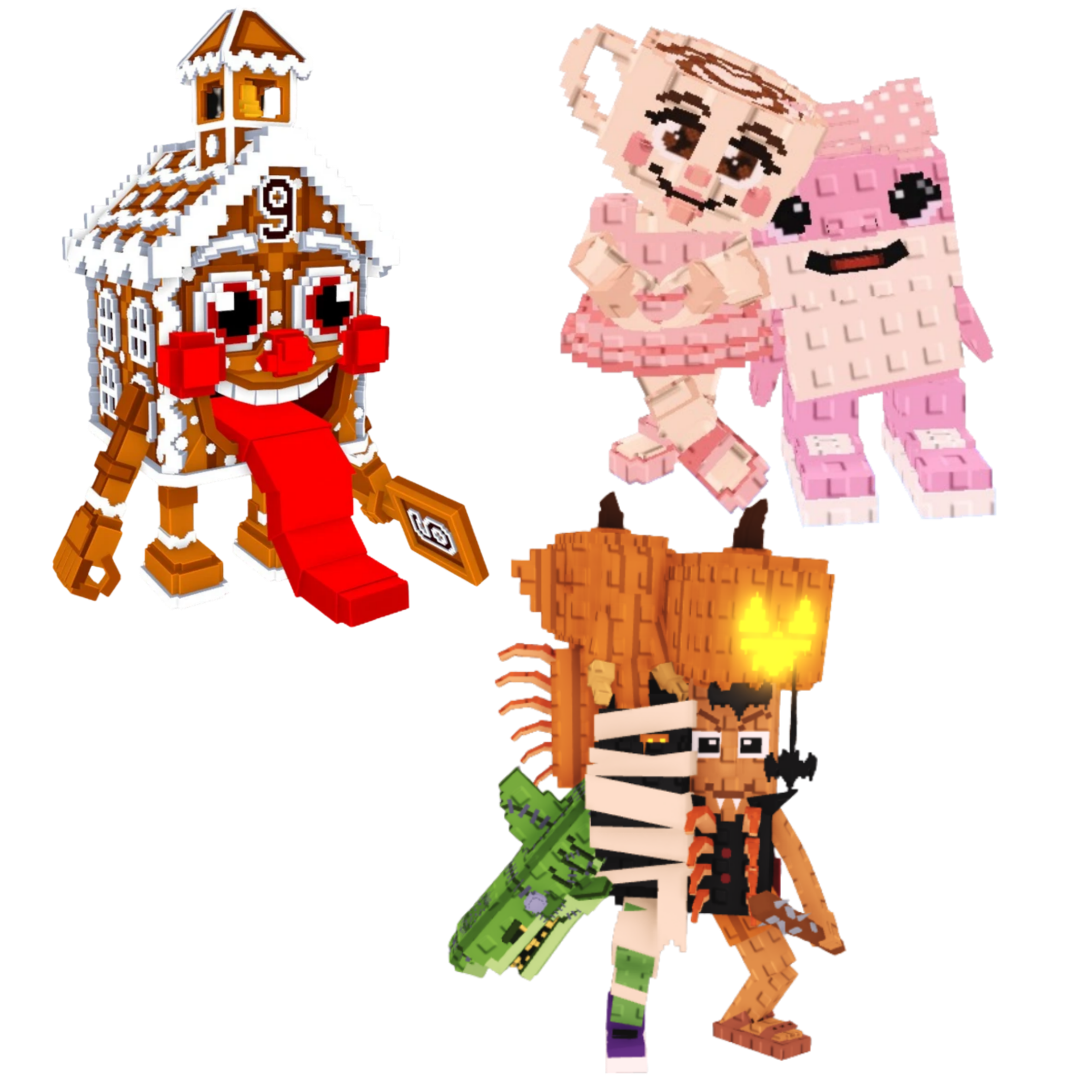 [BUNDLE] - ☘️ 1x La Ginger Sekolah ☘️ 1x La Spooky Grande ☘️ 1x Las Sis