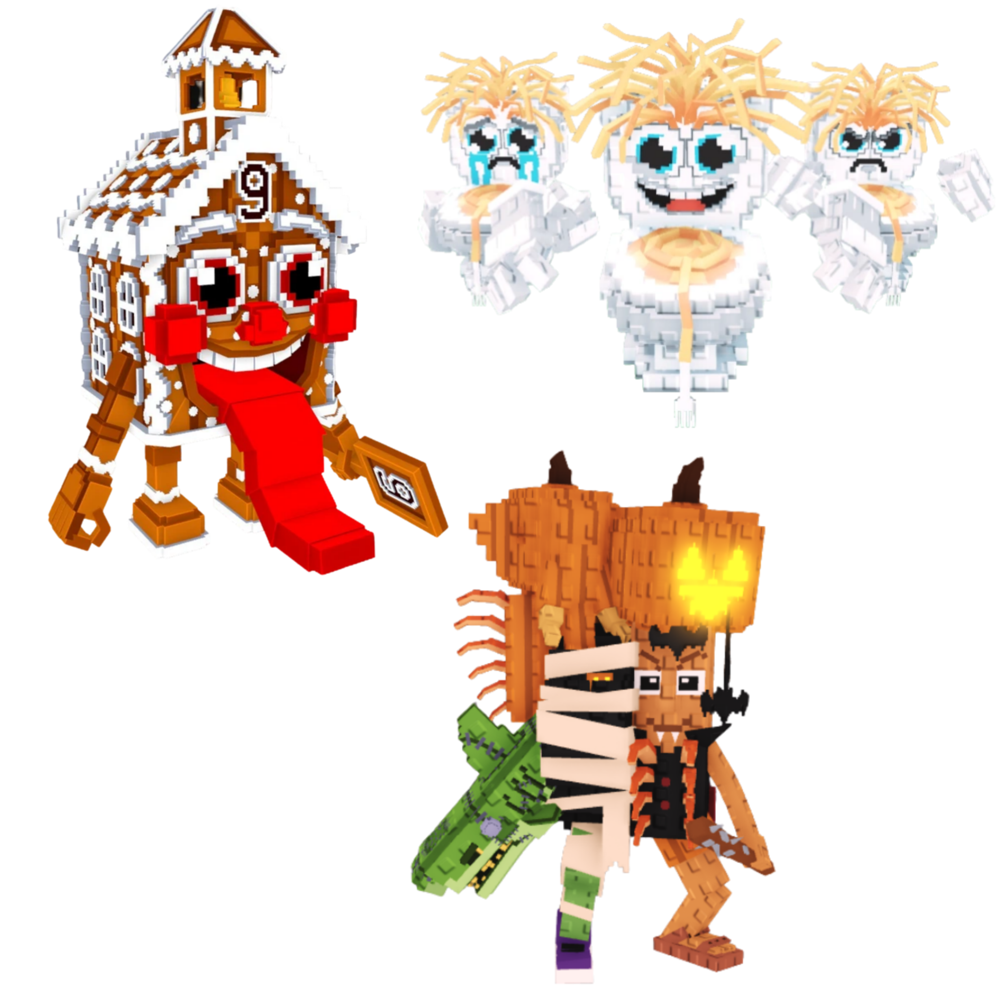 [BUNDLE] - 🍁 1x La Ginger Sekolah 🍁 1x La Spooky Grande 🍁 1x Los Spaghettis