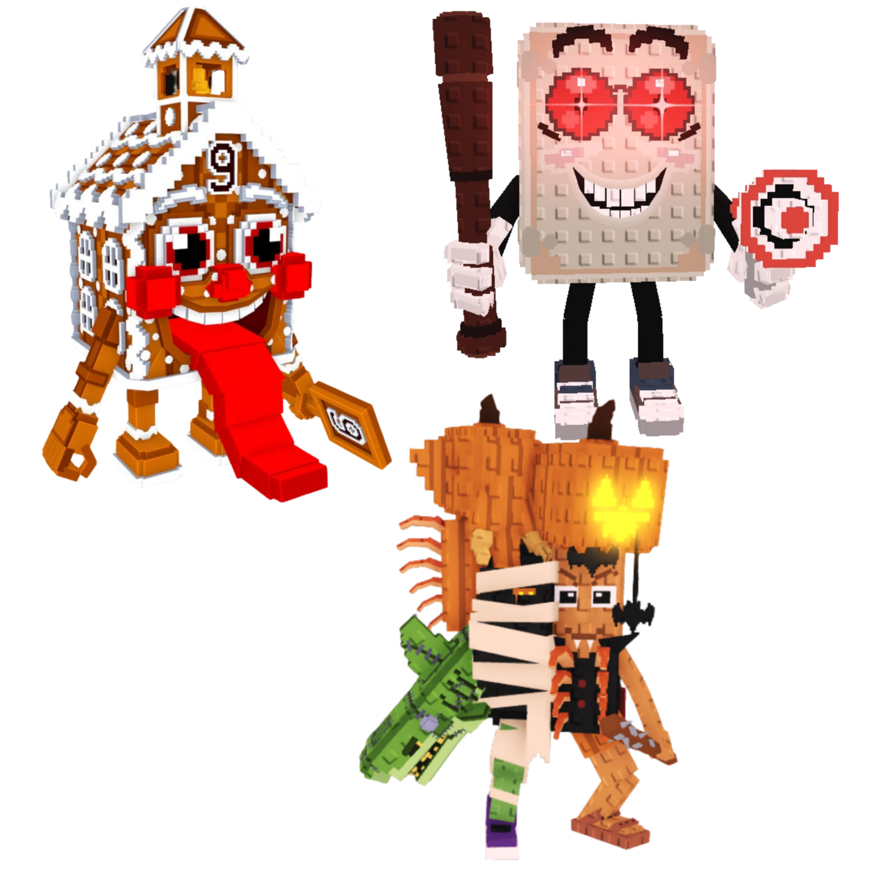 [BUNDLE] - 🍄 1x La Ginger Sekolah 🍄 1x La Spooky Grande 🍄 1x Tang Tang Keletang