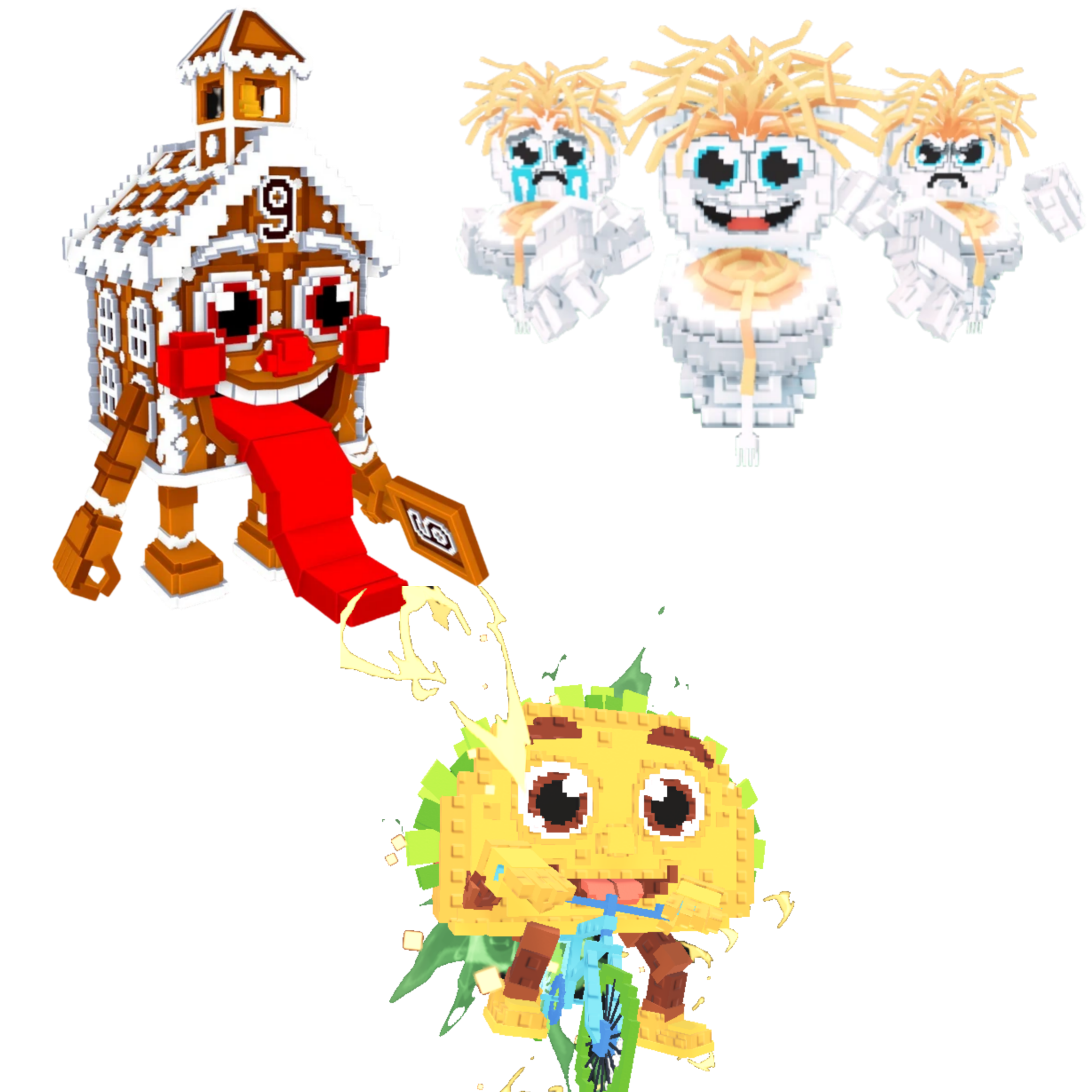 [BUNDLE] - 🍭 1x La Ginger Sekolah 🍭 1x Los Spaghettis 🍭 1x Tacorita Bicicleta