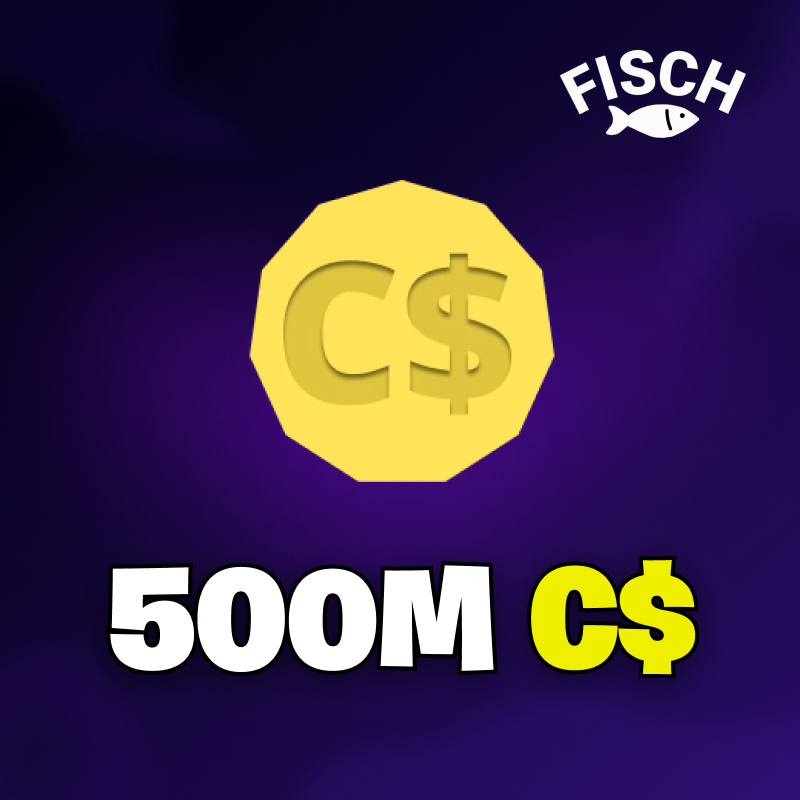 500M Coins 🐟 Roblox Fisch - Cheap | Fast Delivery