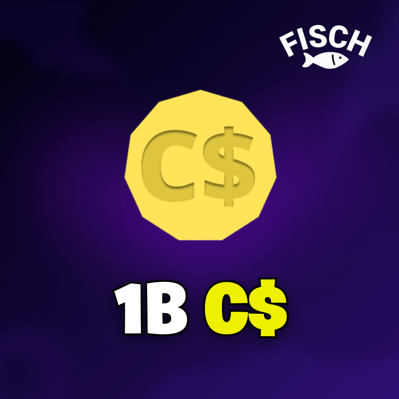 1B Coins 🐟 Roblox Fisch - Cheap | Fast Delivery