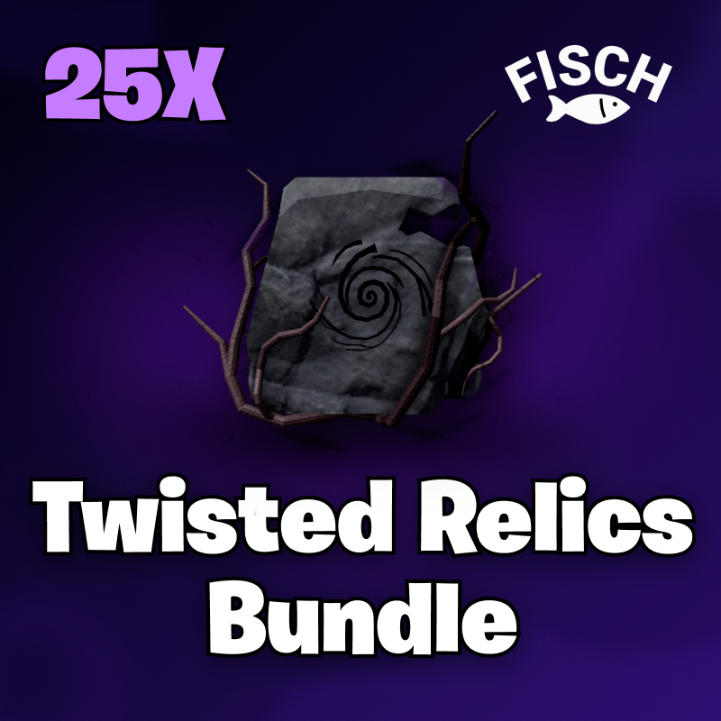 25X Twisted Relics 🐟 Roblox Fisch - Cheap | Fast Delivery