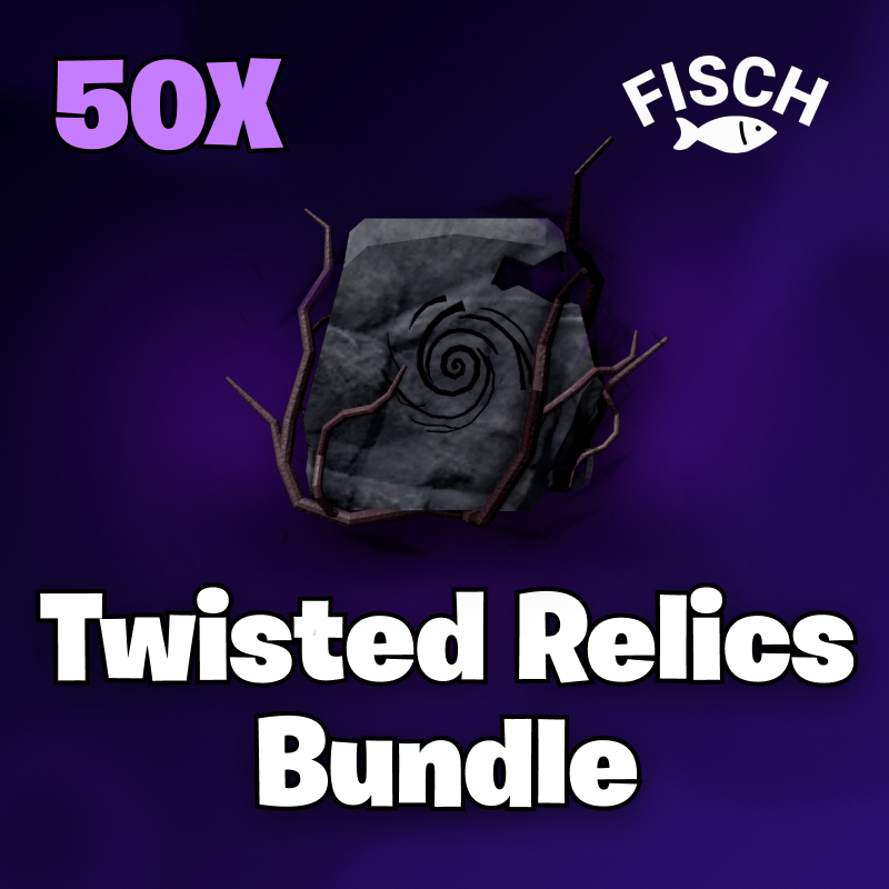 50X Twisted Relics 🐟 Roblox Fisch - Cheap | Fast Delivery