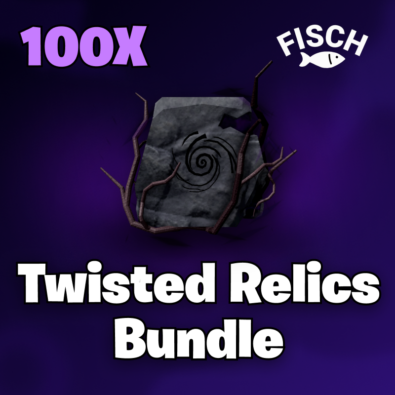 100X Twisted Relics 🐟 Roblox Fisch - Cheap | Fast Delivery