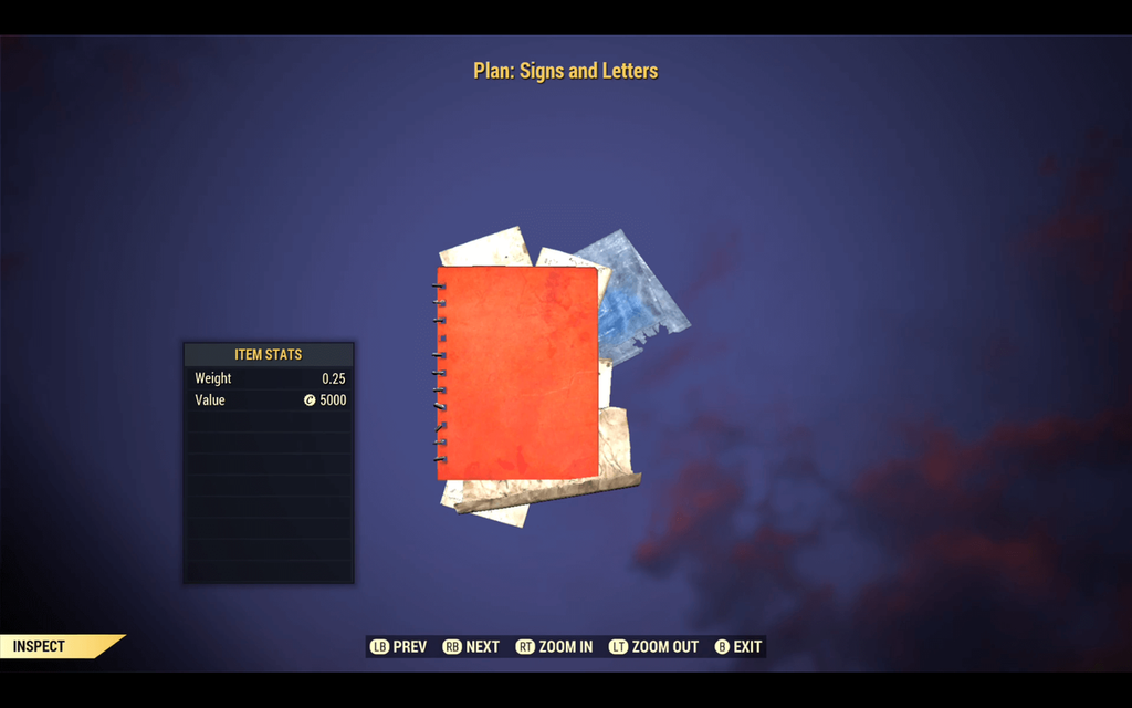 [ PC ] Plan: Signs and Letters (instant delivery)
