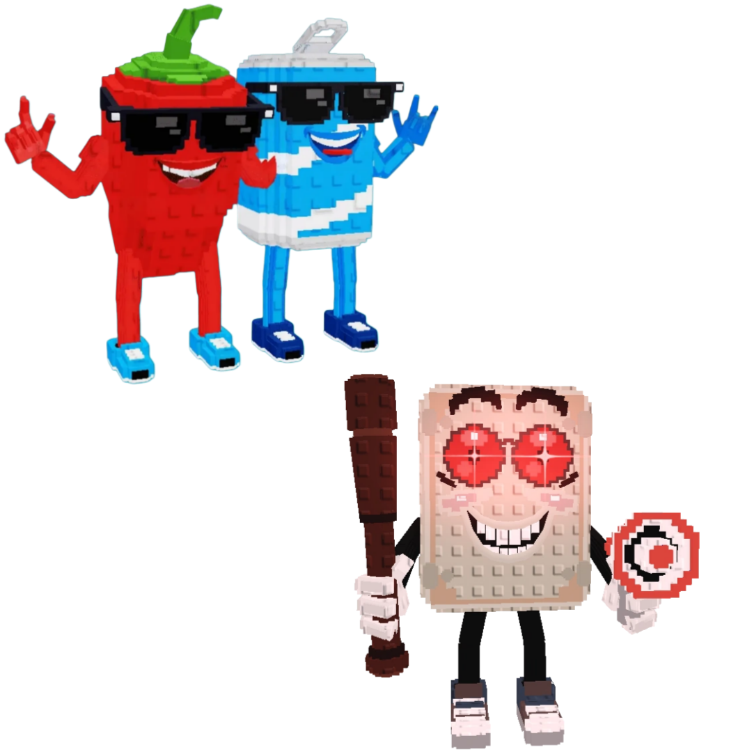 [BUNDLE] - 🌏 1x Swaggy Bros 🌏 1x Tang Tang Keletang