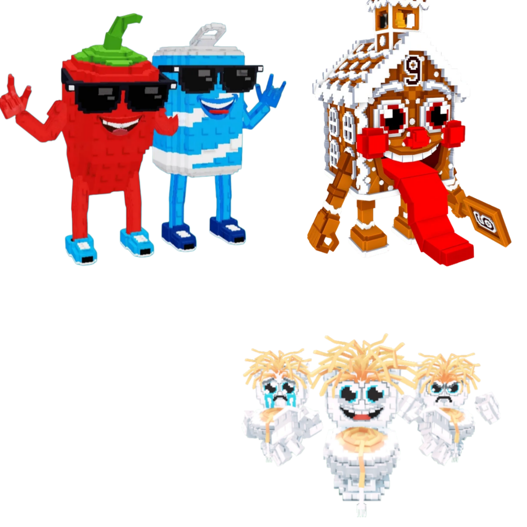 [BUNDLE] - 🗻 1x Swaggy Bros 🗻 1x La Ginger Sekolah 🗻 1x Los Spaghettis
