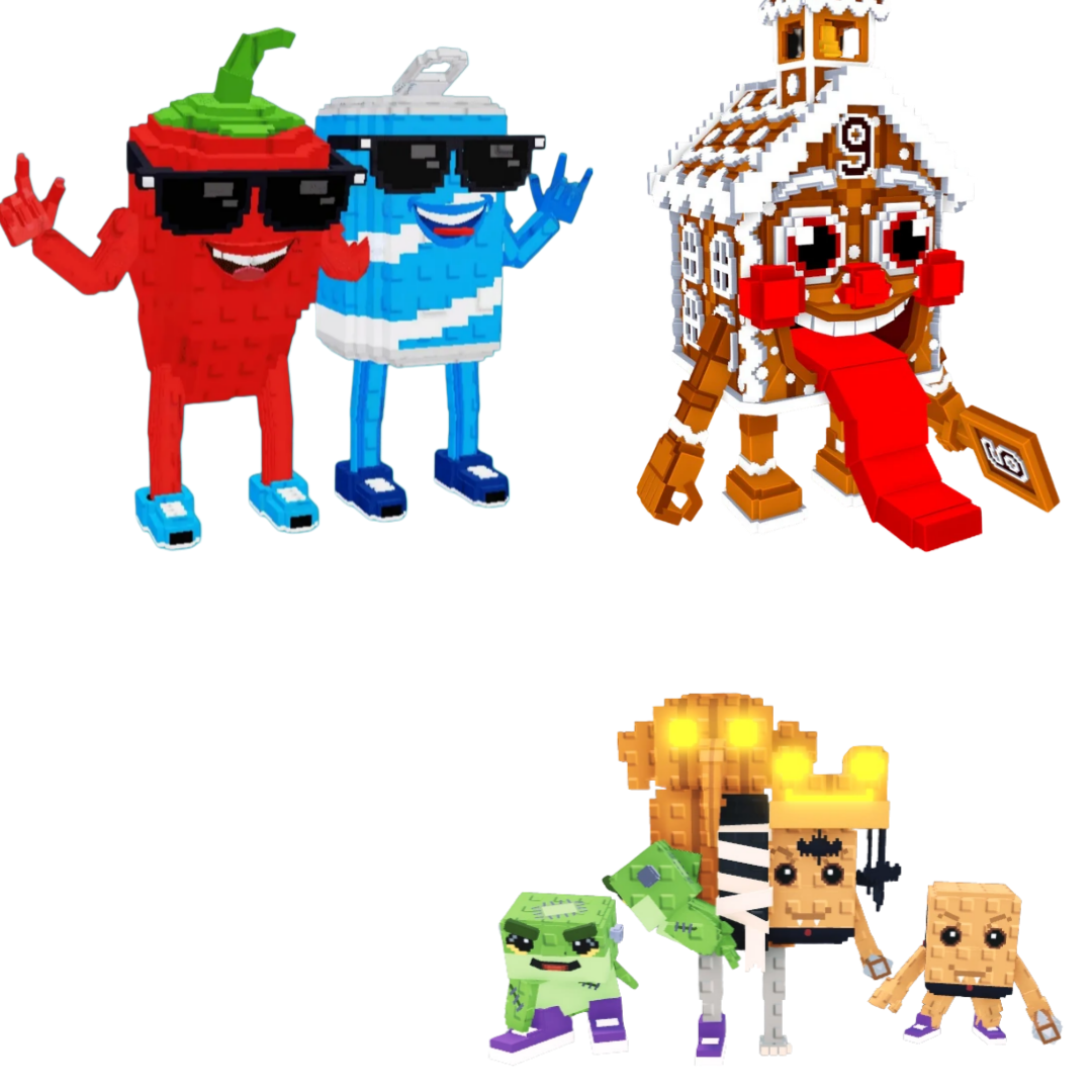 [BUNDLE] - 🏕️ 1x Swaggy Bros 🏕️ 1x La Ginger Sekolah 🏕️ 1x Los Spooky Combinasionas