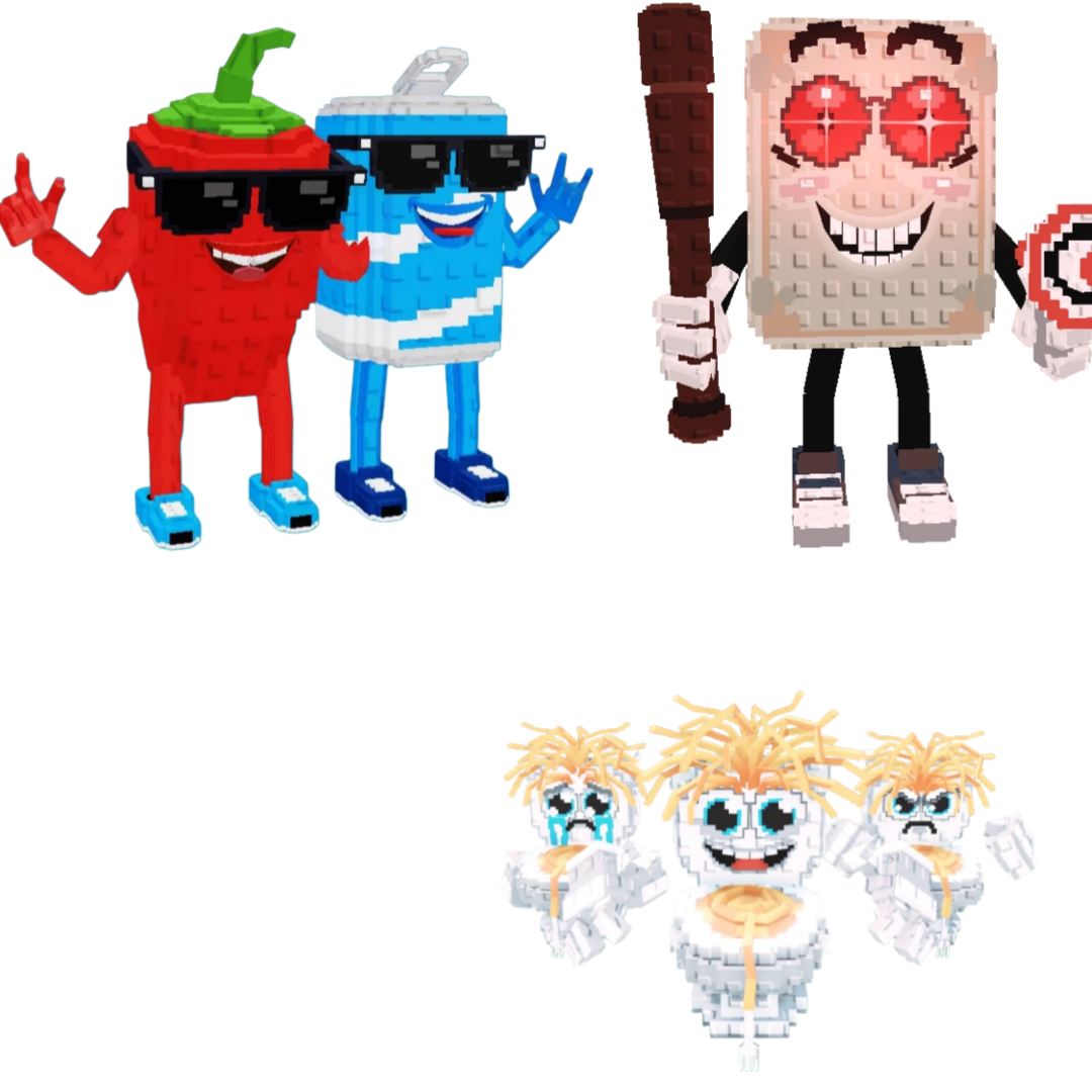 [BUNDLE] - 🏟️ 1x Swaggy Bros 🏟️ 1x Tang Tang Keletang 🏟️ 1x Los Spaghettis