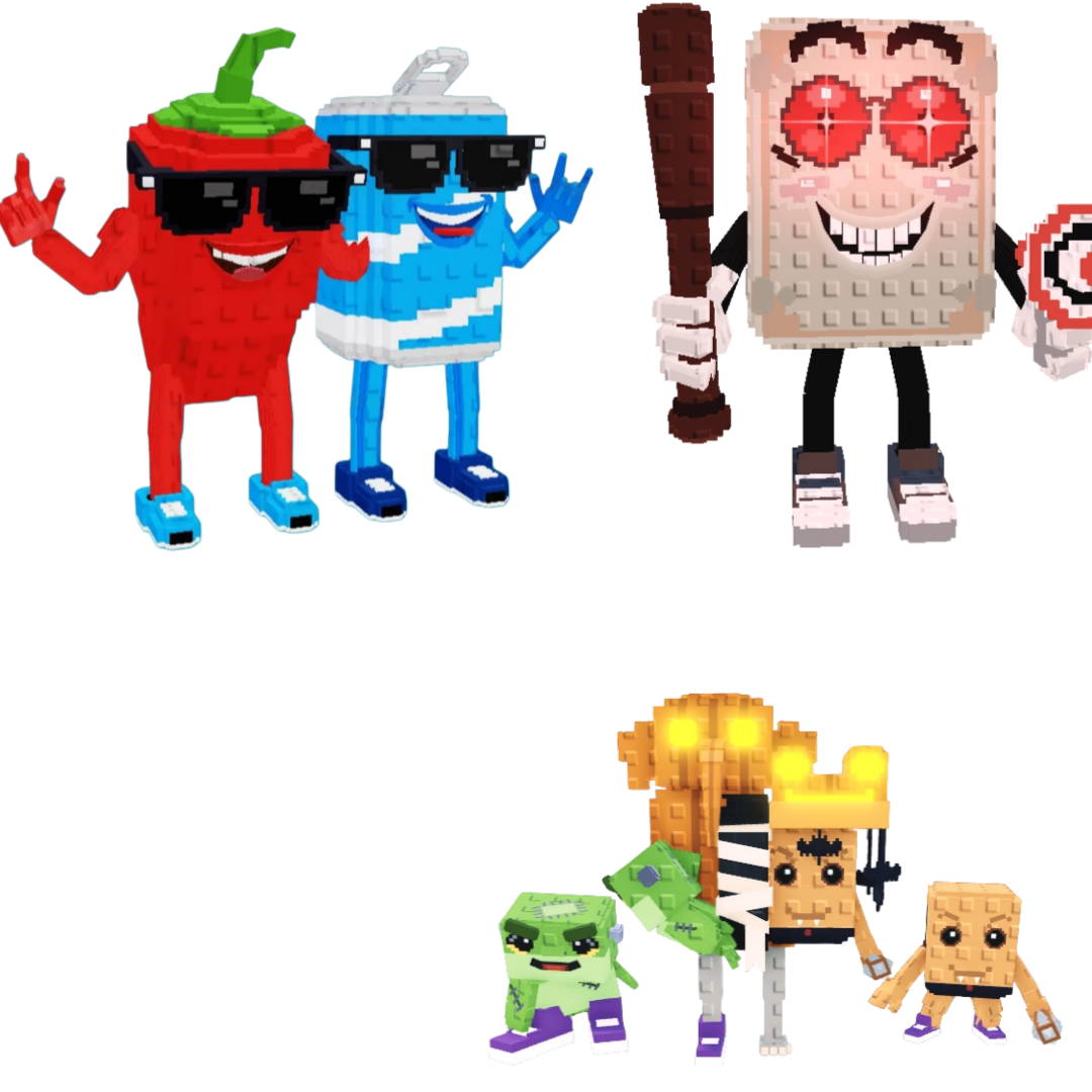 [BUNDLE] - 🏛️ 1x Swaggy Bros 🏛️ 1x Tang Tang Keletang 🏛️ 1x Los Spooky Combinasionas