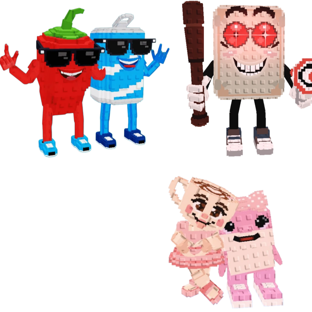 [BUNDLE] - 🏗️ 1x Swaggy Bros 🏗️ 1x Tang Tang Keletang 🏗️ 1x Las Sis