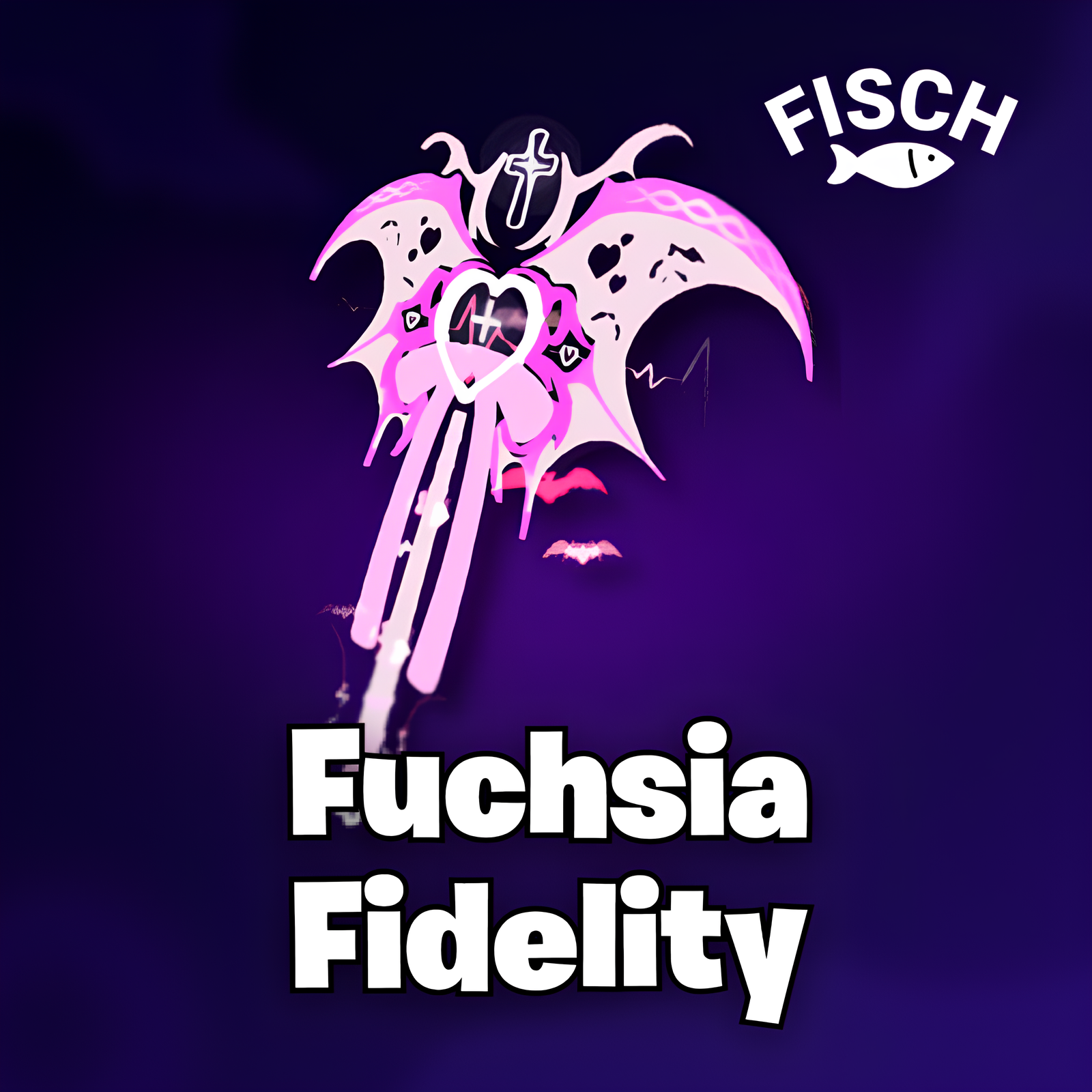 Fuchsia Fidelity Rod Skin 🎣 Roblox Fisch - Cheap | Fast Delivery