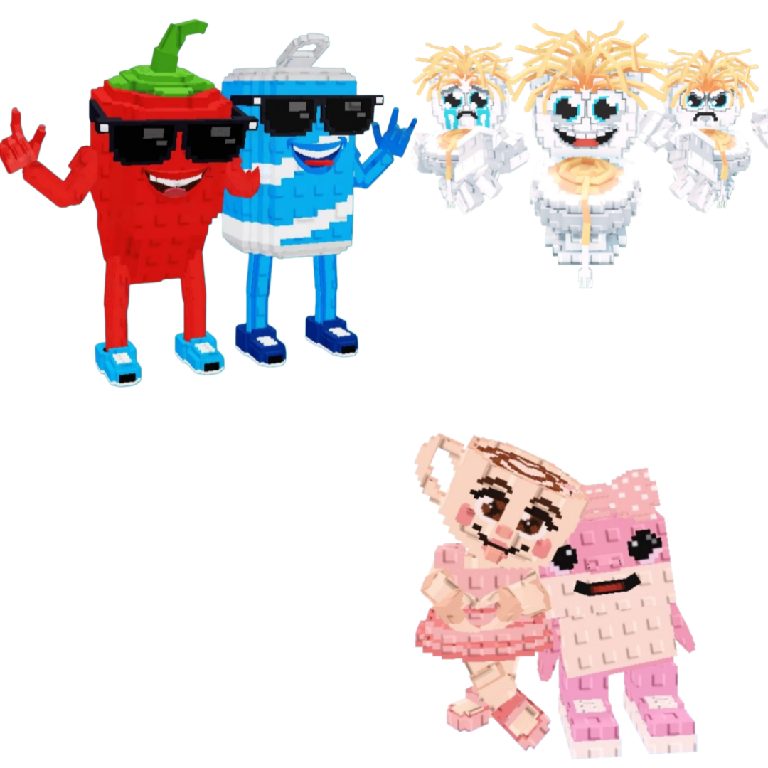 [BUNDLE] - 🏡 1x Swaggy Bros 🏡 1x Las Sis 🏡 1x Los Spaghettis