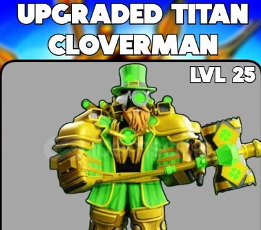 UPGRADED TITAN CLOVER COSMIC - SKIBIDI TOWER DEFENSE / STD