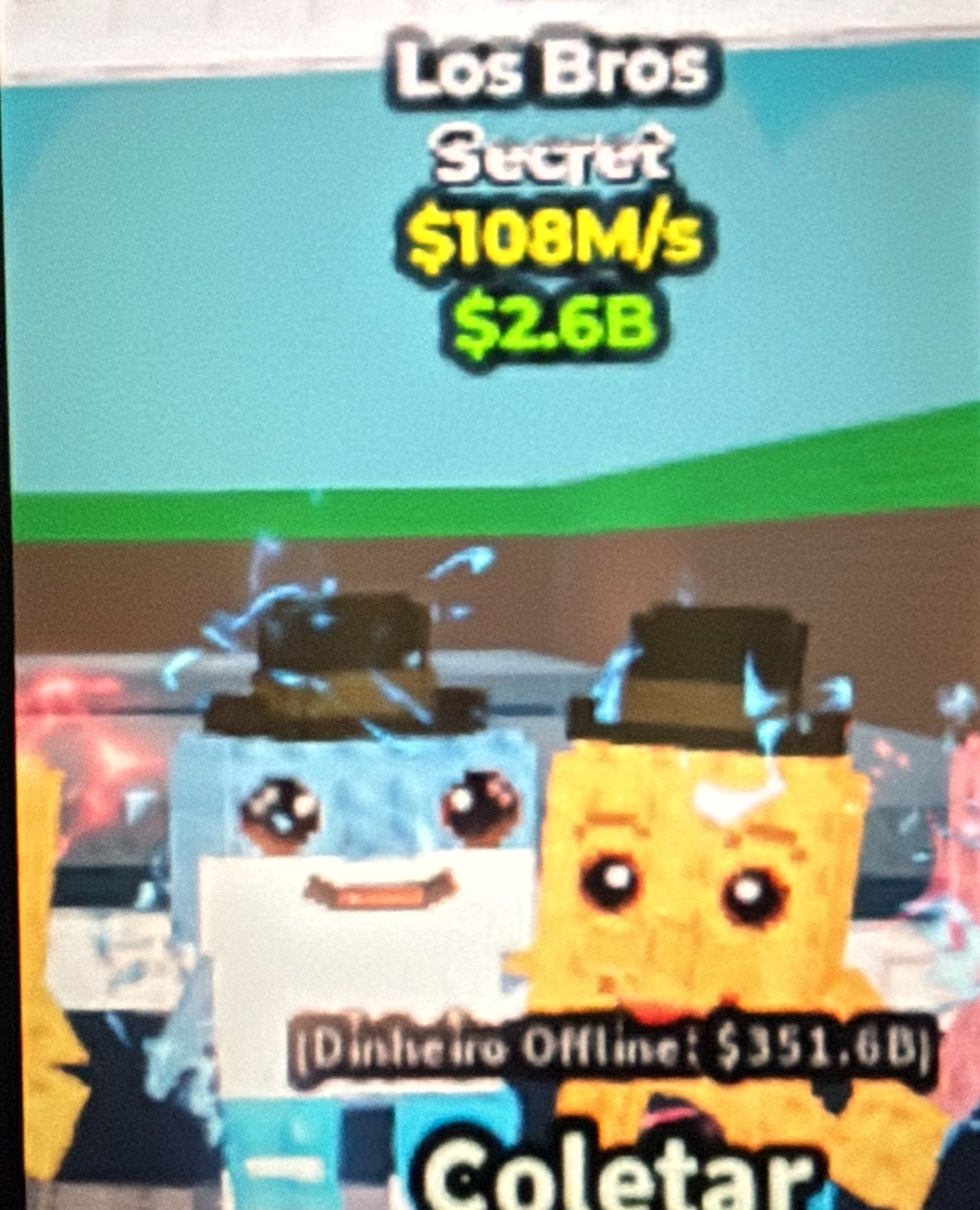 Los Bros 108M/s ♦️ Cheapest steal a brainrot ♦️ instant delivery