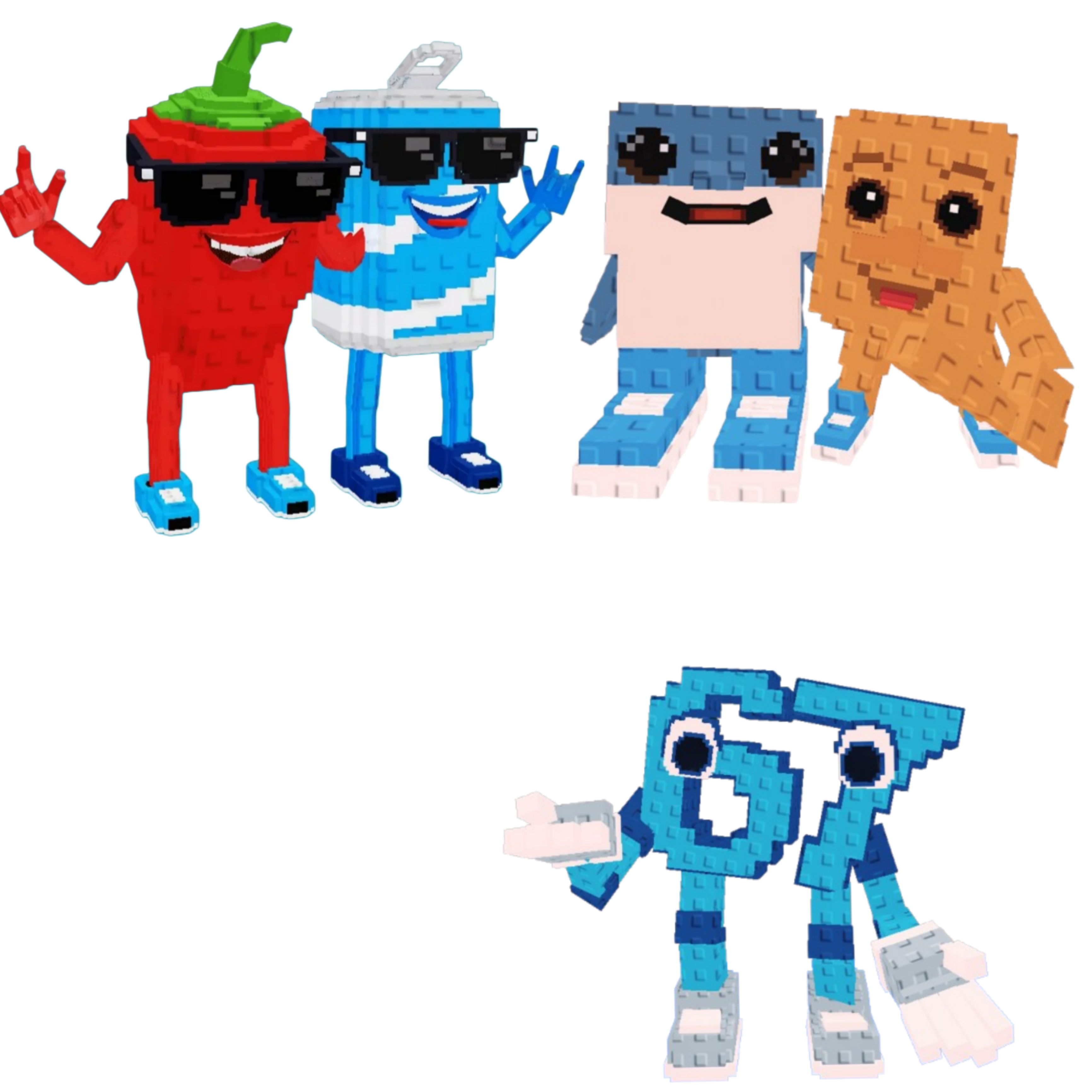 [BUNDLE] - 🚞 1x Swaggy Bros 🚞 1x 67 (six seven) 🚞 1x Los Bros
